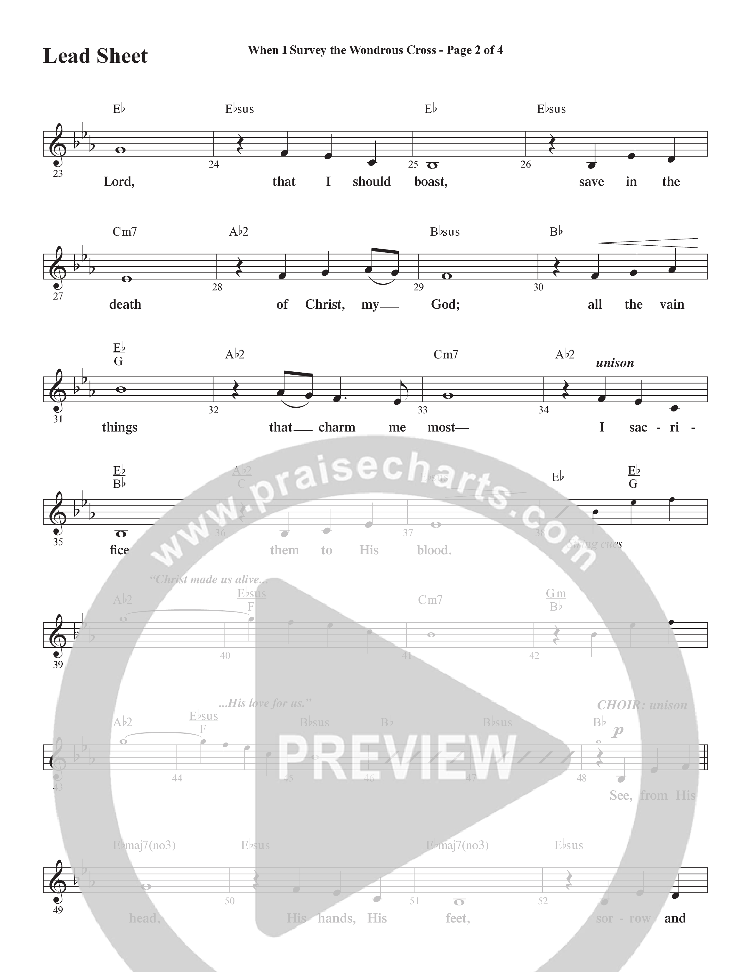And So We Sing (11 Song Choral Collection) Song 6 (Lead & Chords) (Arr. Cliff Duren)