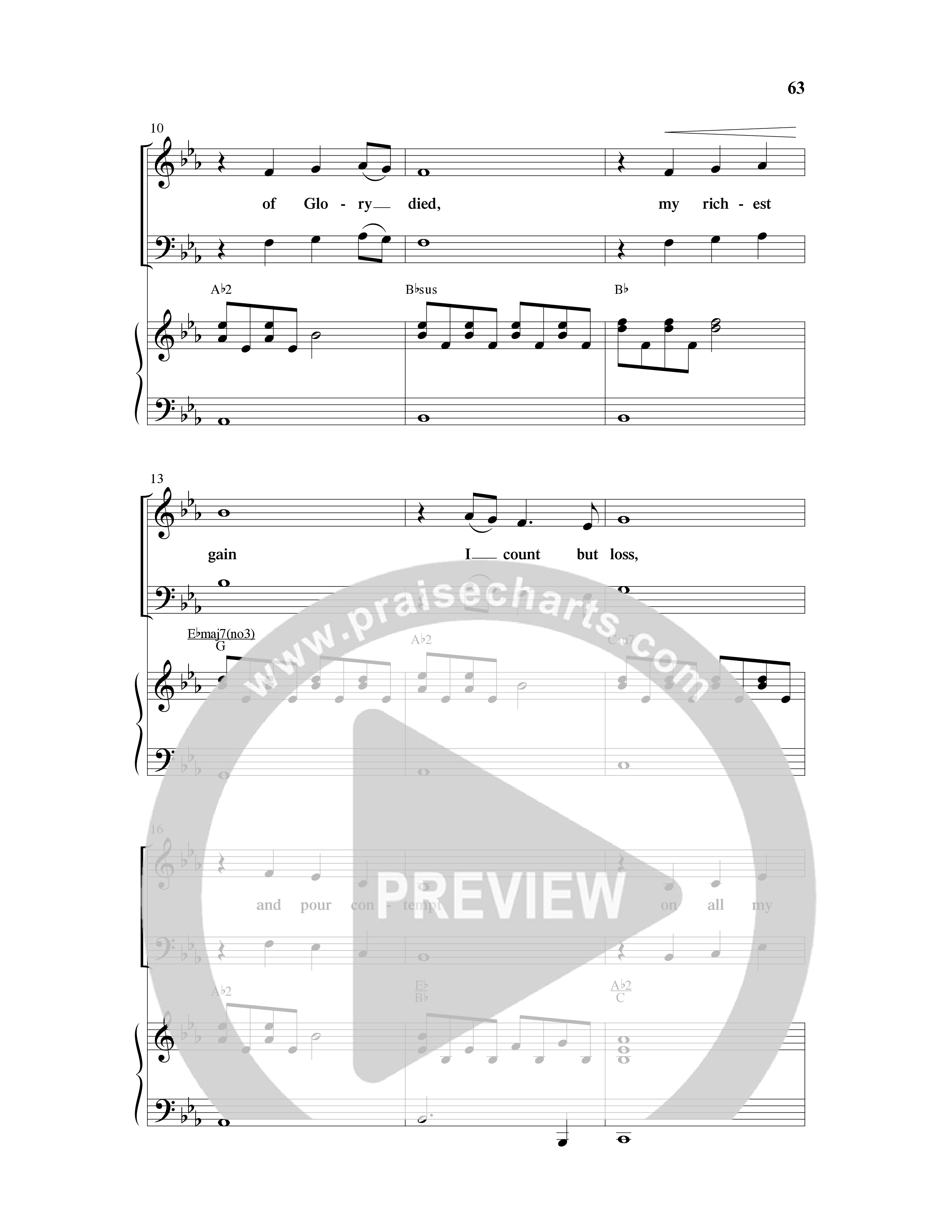 And So We Sing (11 Song Choral Collection) Song 6 (Piano SATB) (Arr. Cliff Duren)