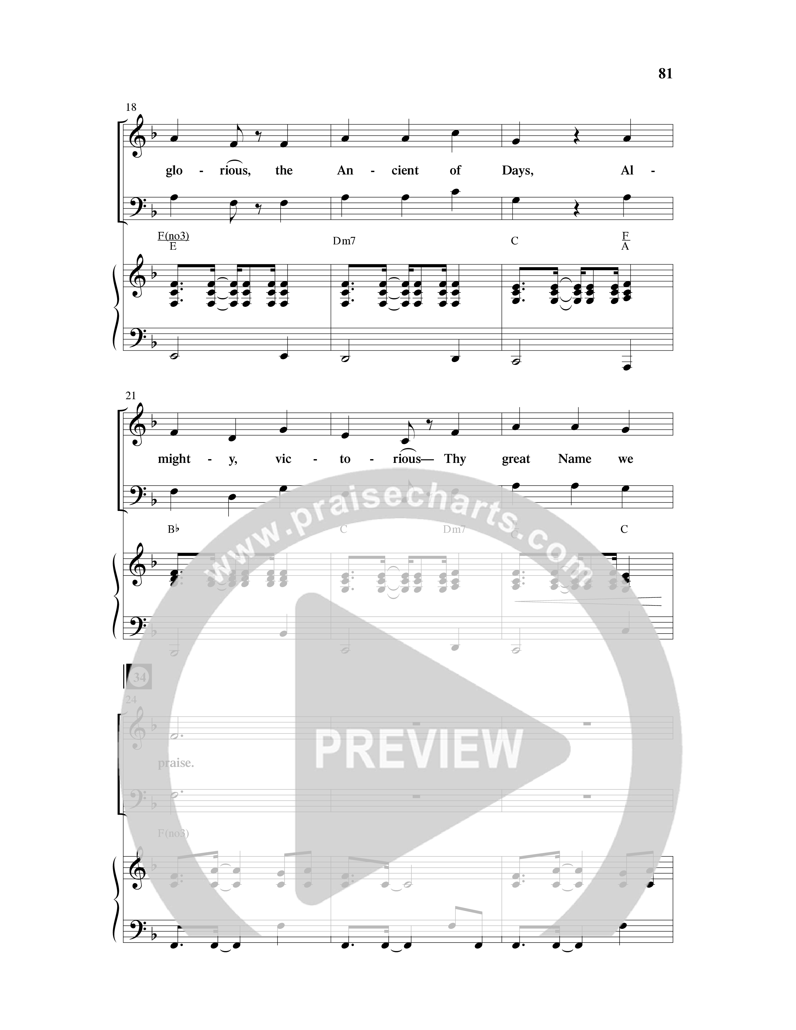 And So We Sing (11 Song Choral Collection) Song 8 (Piano SATB) (Arr. Cliff Duren)