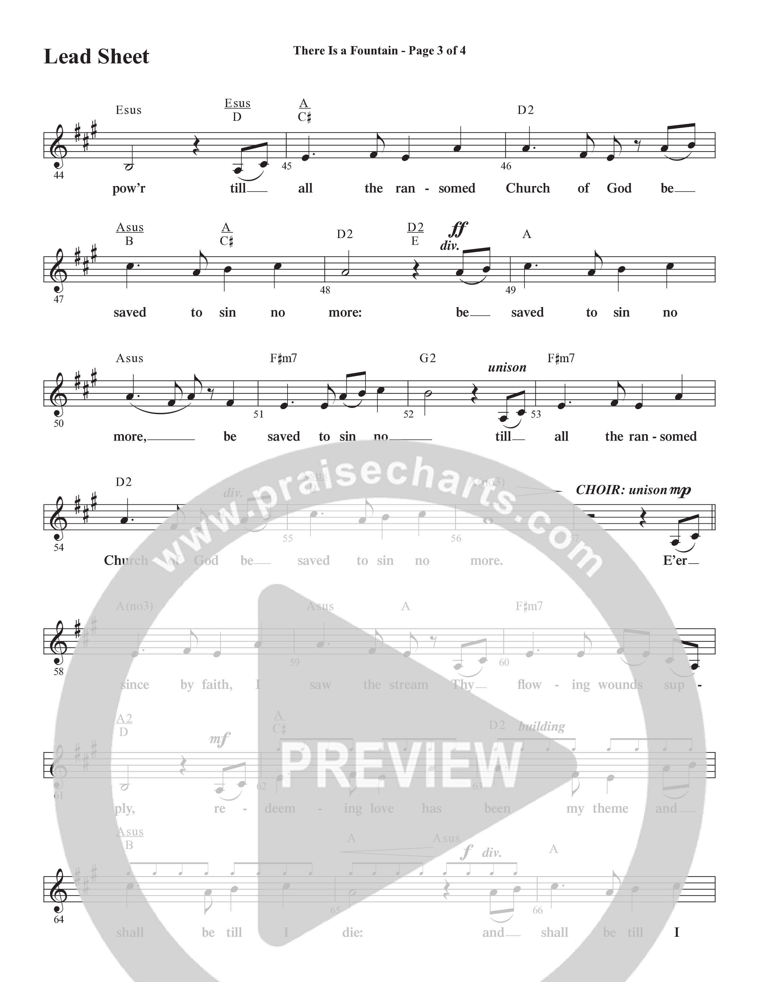 And So We Sing (11 Song Choral Collection) Song 9 (Lead & Chords) (Arr. Cliff Duren)