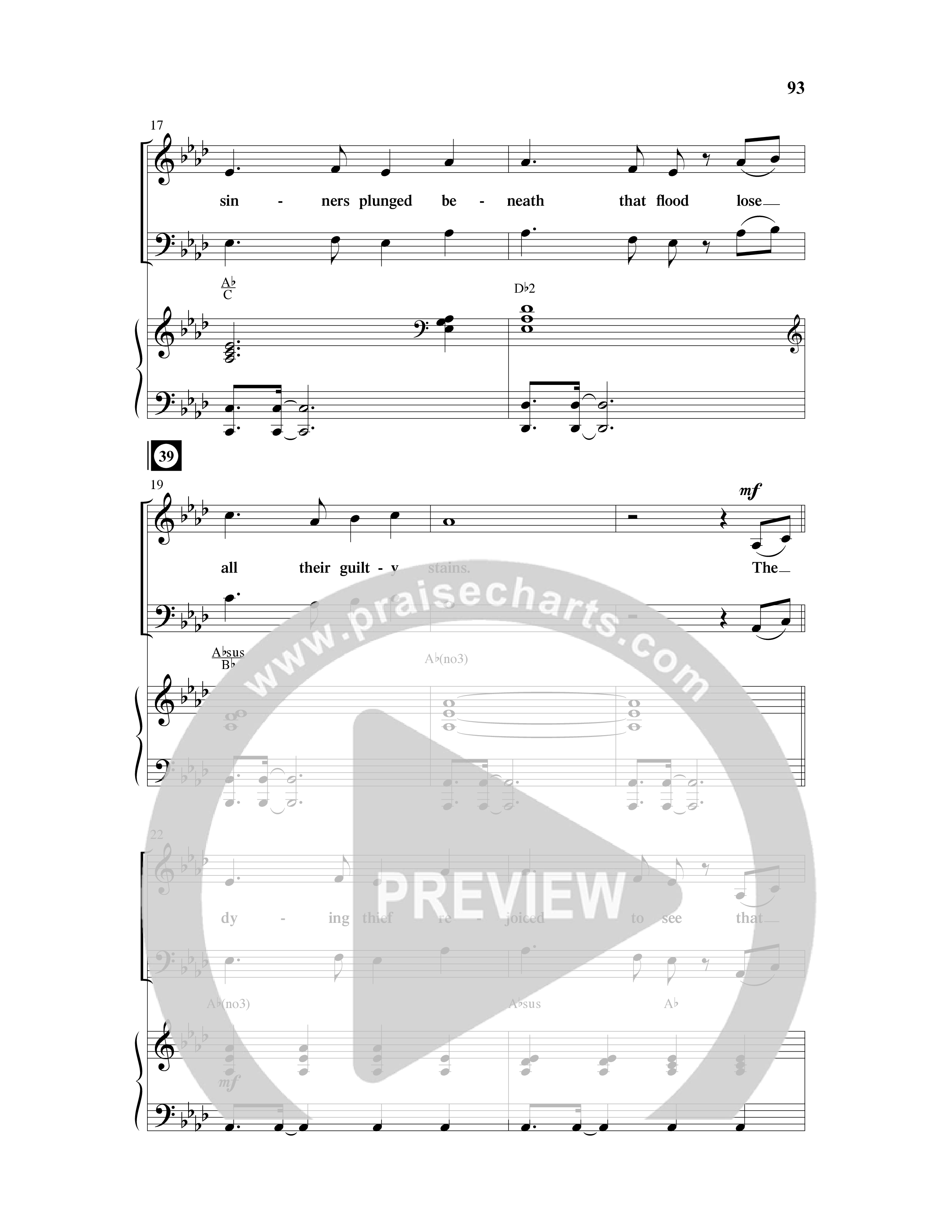 And So We Sing (11 Song Choral Collection) Song 9 (Piano SATB) (Arr. Cliff Duren)