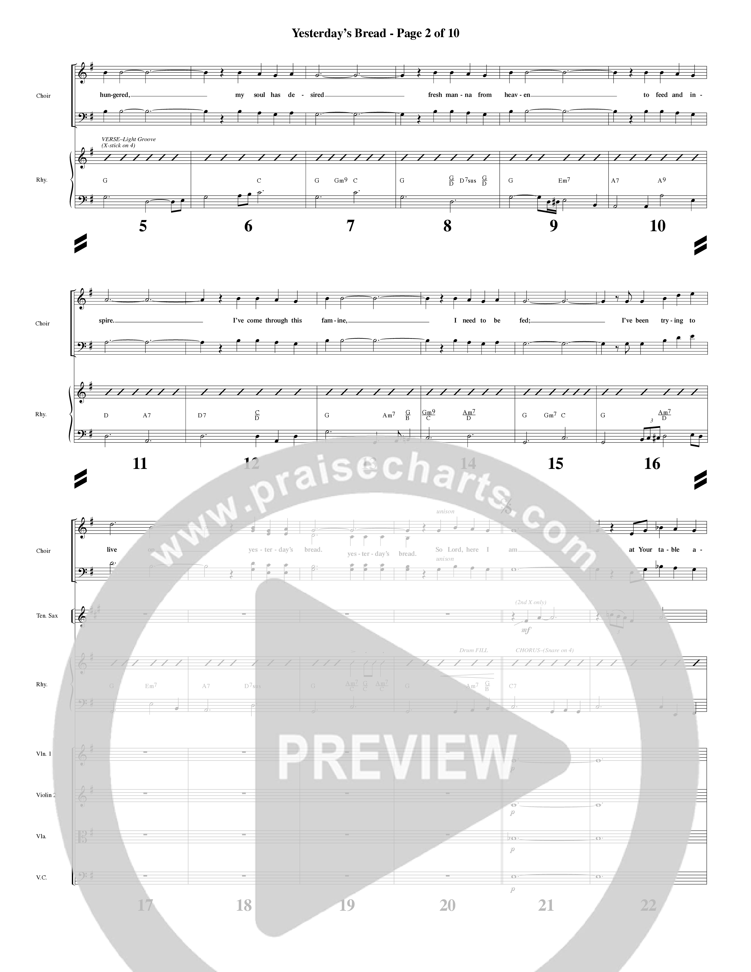 Big Mighty God (10 Song Choral Collection) Song 10 (Orchestration) (Arr. Lari Goss / Arr. Russell Mauldin)