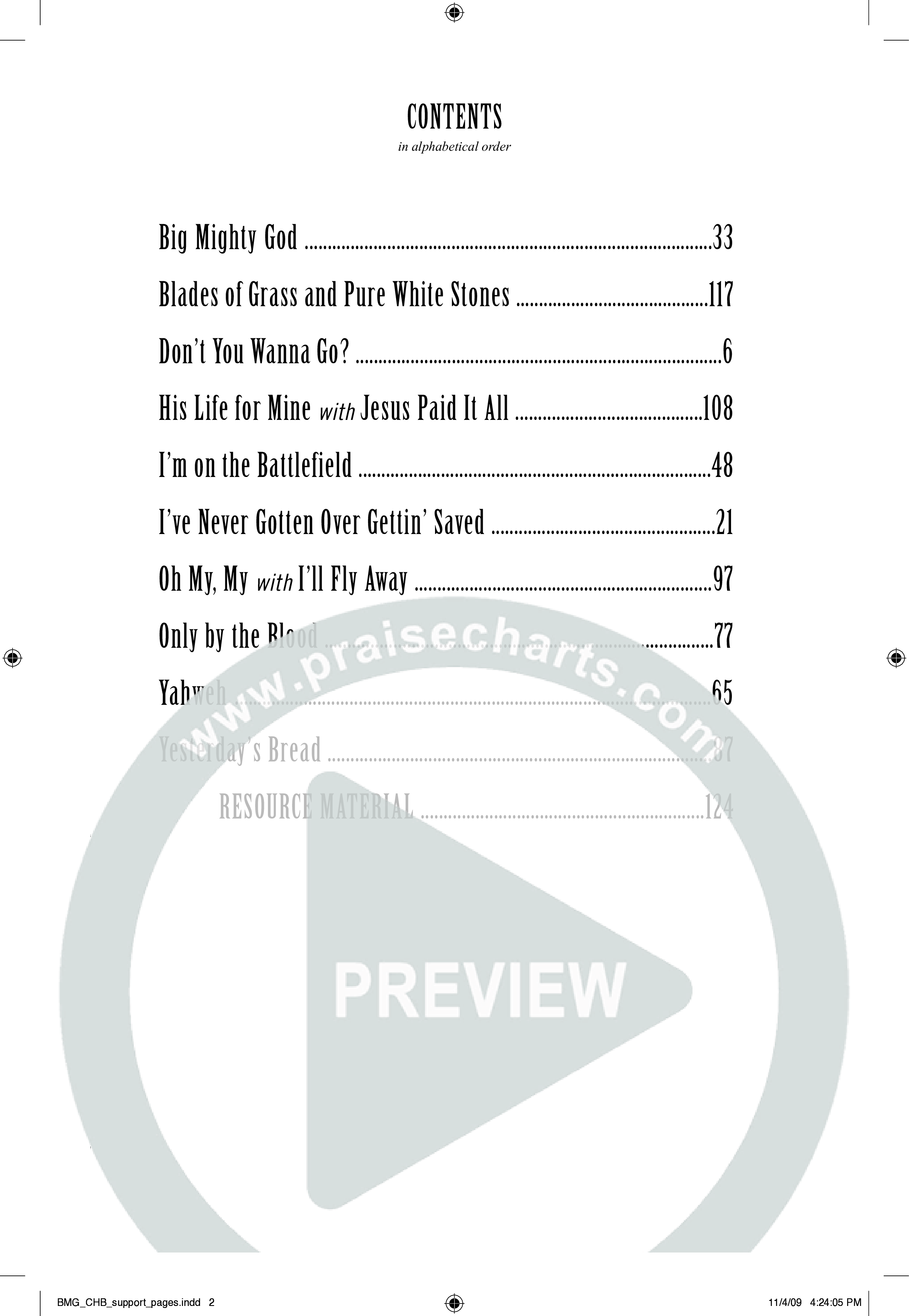Big Mighty God (10 Song Choral Collection) Song 11 (Piano SATB) (Arr. Lari Goss / Arr. Russell Mauldin)