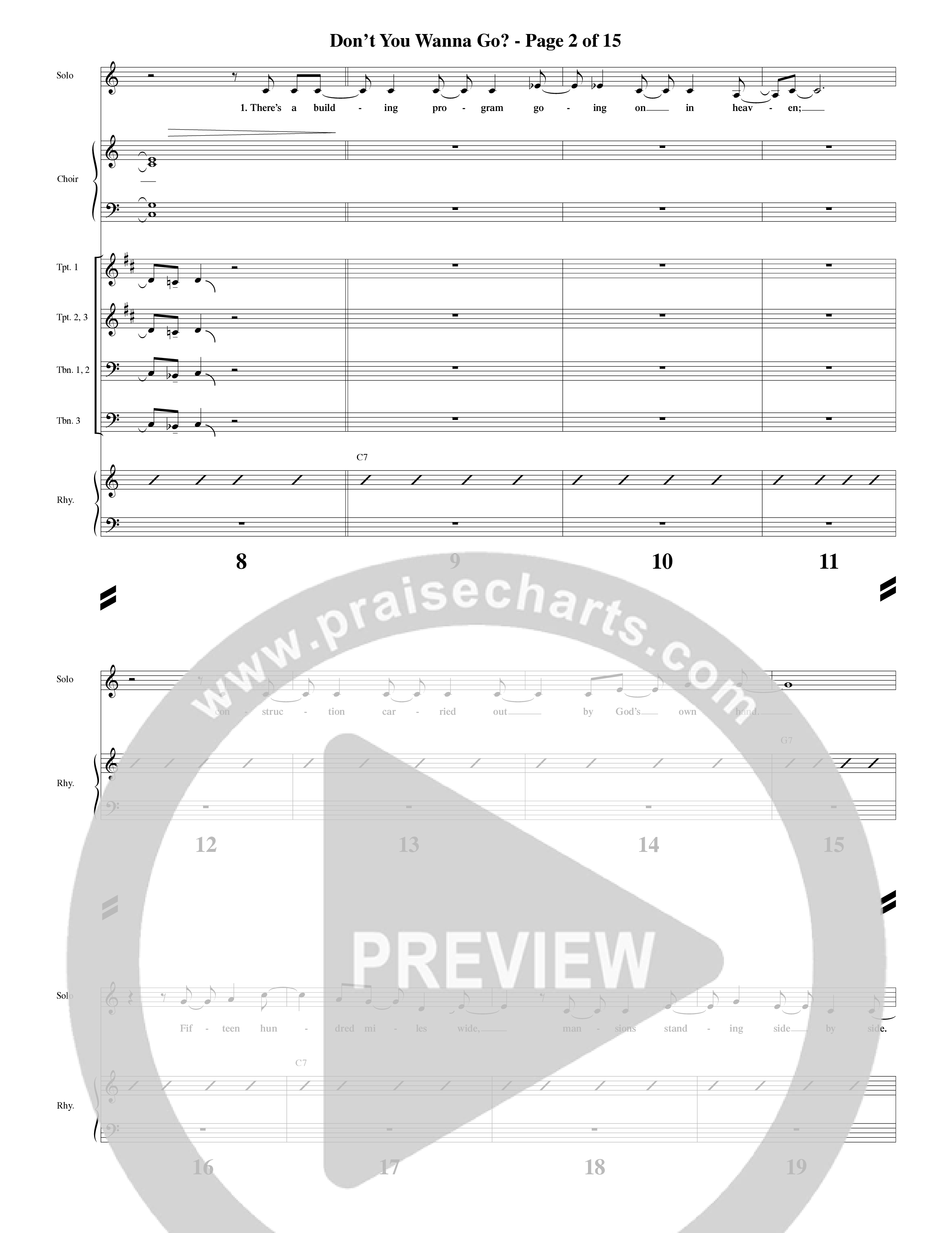 Big Mighty God (10 Song Choral Collection) Song 3 (Orchestration) (Arr. Lari Goss / Arr. Russell Mauldin)