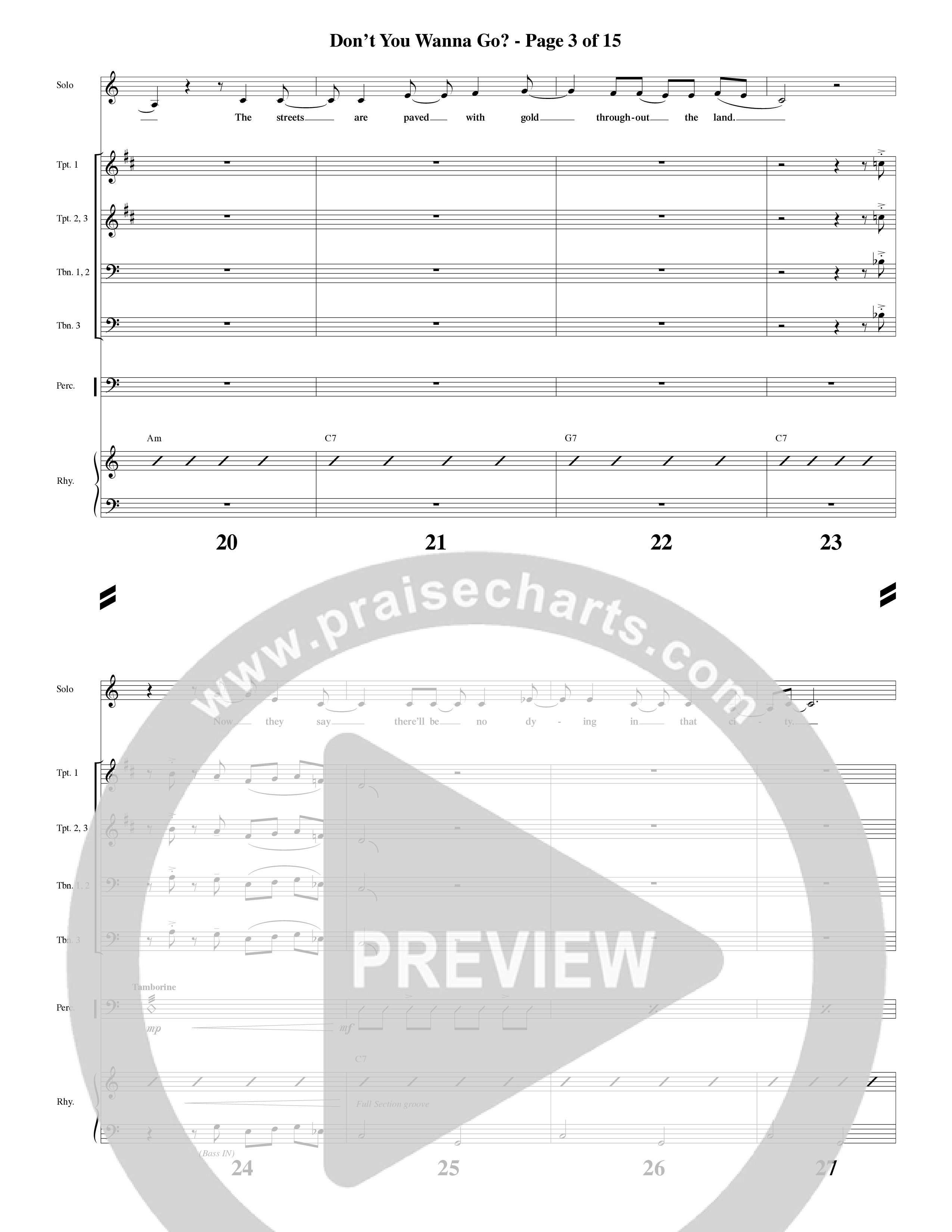 Big Mighty God (10 Song Choral Collection) Song 3 (Orchestration) (Arr. Lari Goss / Arr. Russell Mauldin)