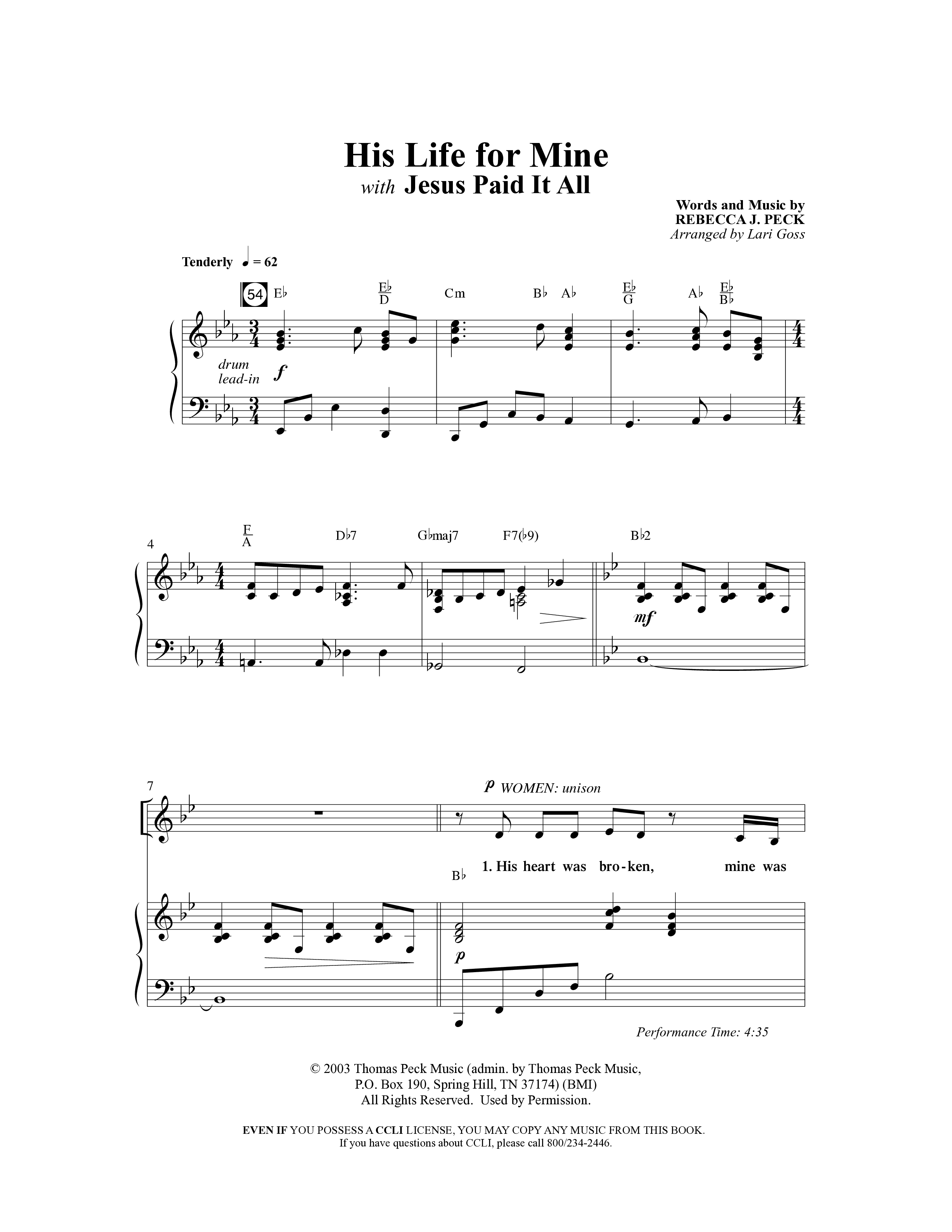 Big Mighty God (10 Song Choral Collection) Song 4 (Piano SATB) (Arr. Lari Goss / Arr. Russell Mauldin)