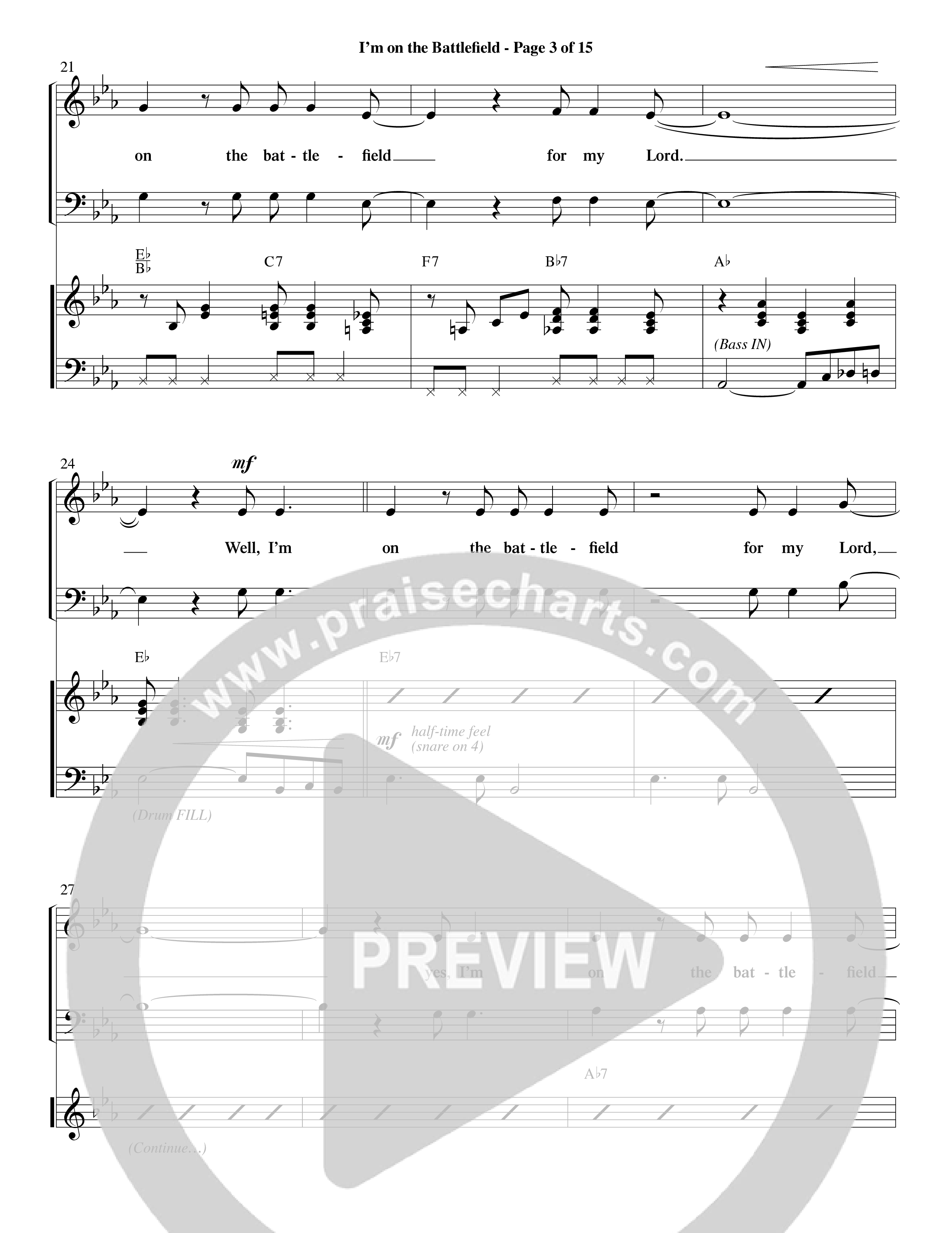 Big Mighty God (10 Song Choral Collection) Song 5 (Orchestration) (Arr. Lari Goss / Arr. Russell Mauldin)