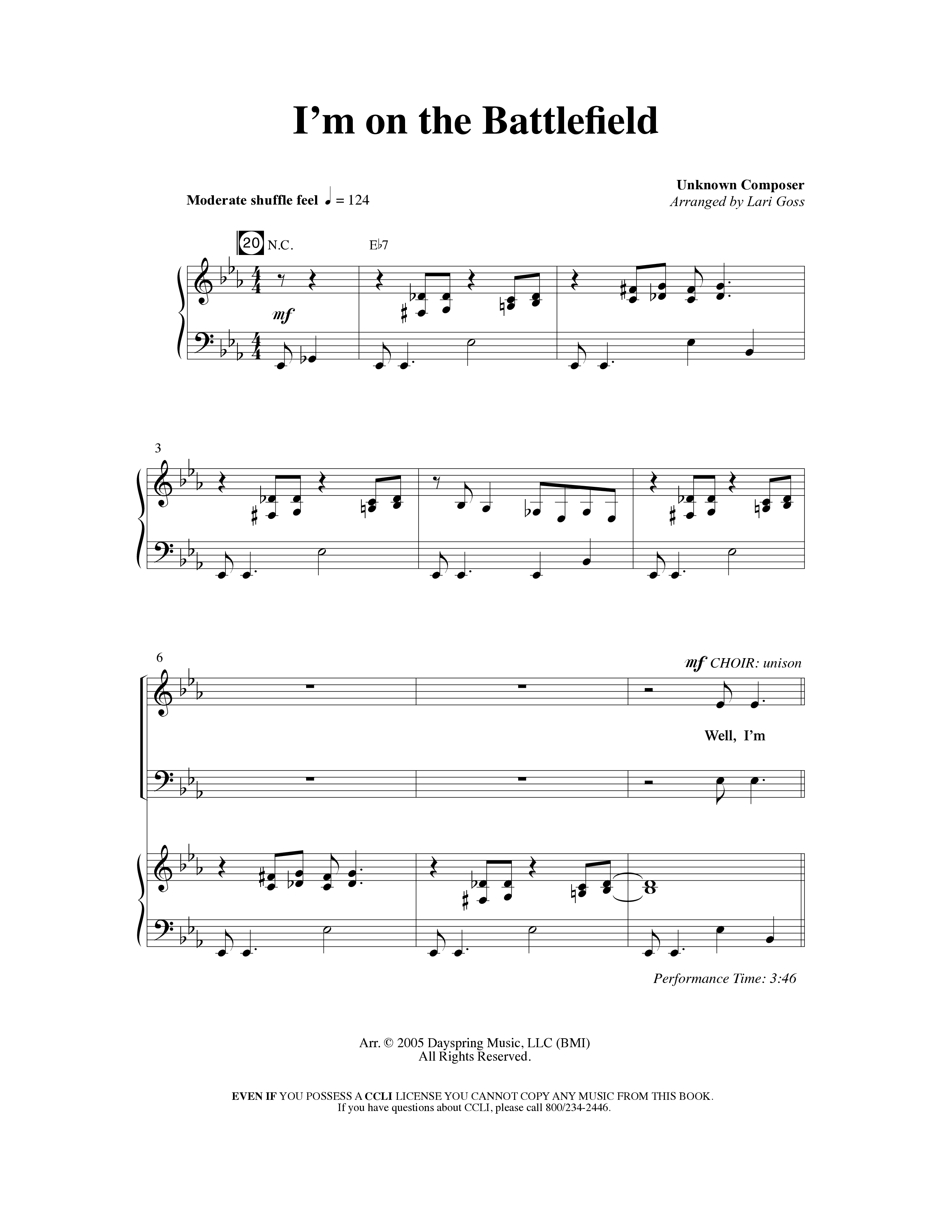 Big Mighty God (10 Song Choral Collection) Song 5 (Piano SATB) (Arr. Lari Goss / Arr. Russell Mauldin)