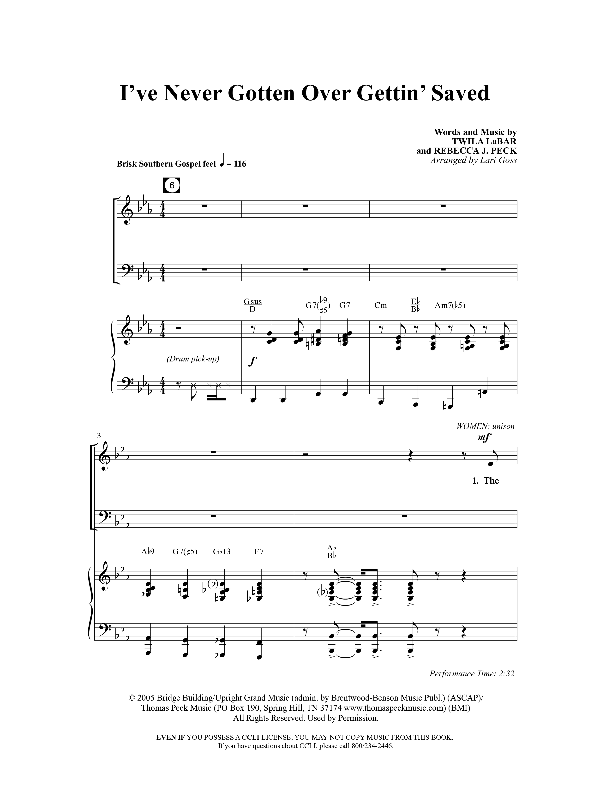 Big Mighty God (10 Song Choral Collection) Song 6 (Piano SATB) (Arr. Lari Goss / Arr. Russell Mauldin)