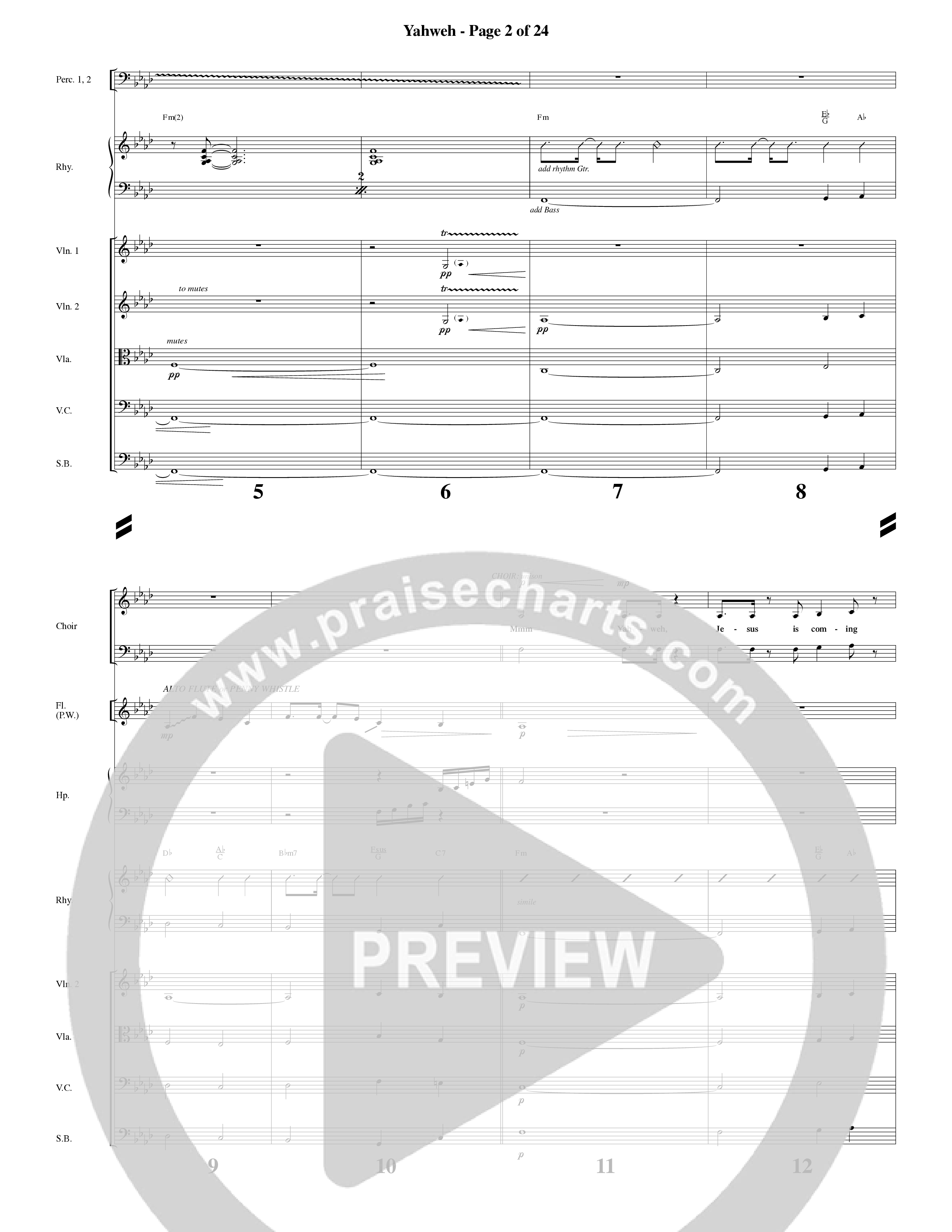 Big Mighty God (10 Song Choral Collection) Song 9 (Orchestration) (Arr. Lari Goss / Arr. Russell Mauldin)