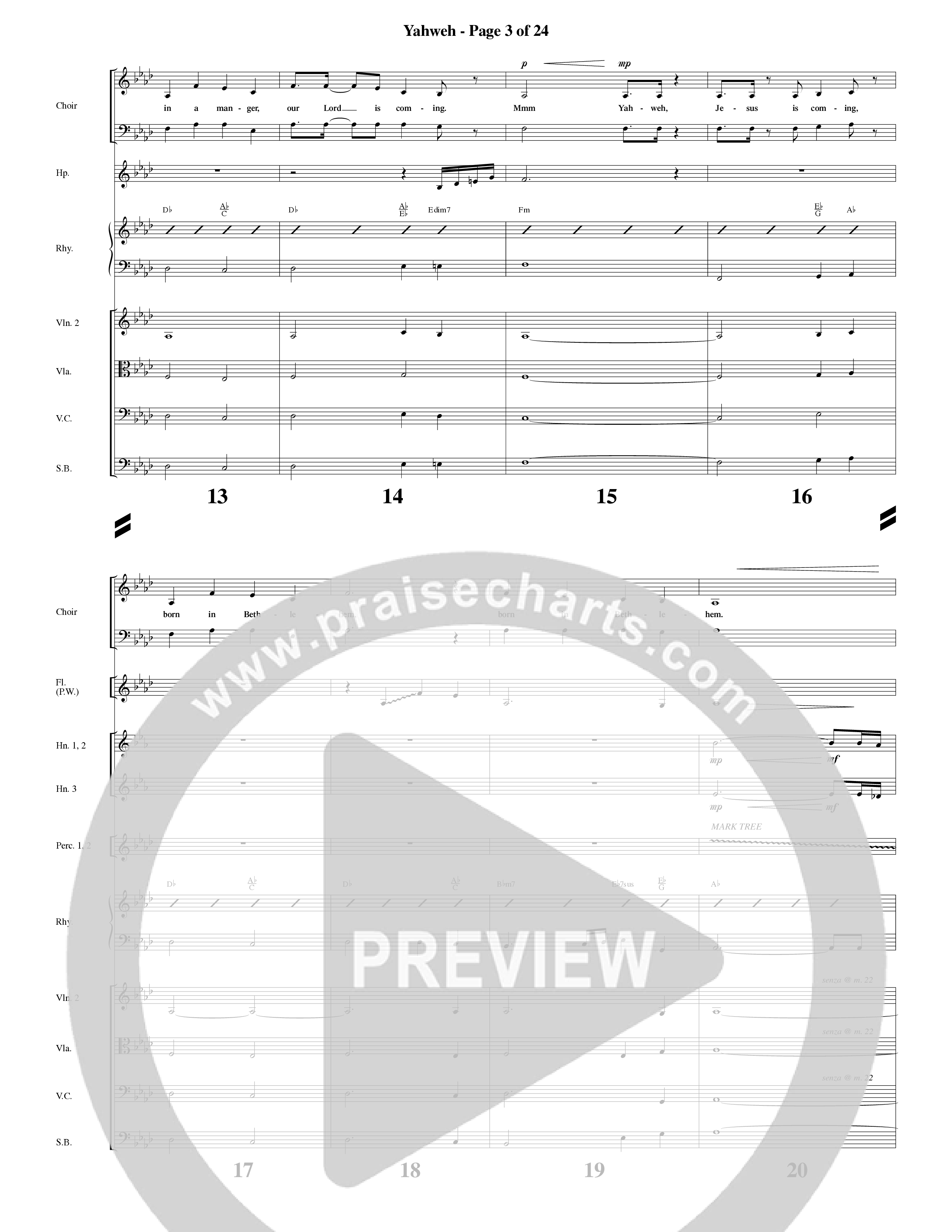 Big Mighty God (10 Song Choral Collection) Song 9 (Orchestration) (Arr. Lari Goss / Arr. Russell Mauldin)