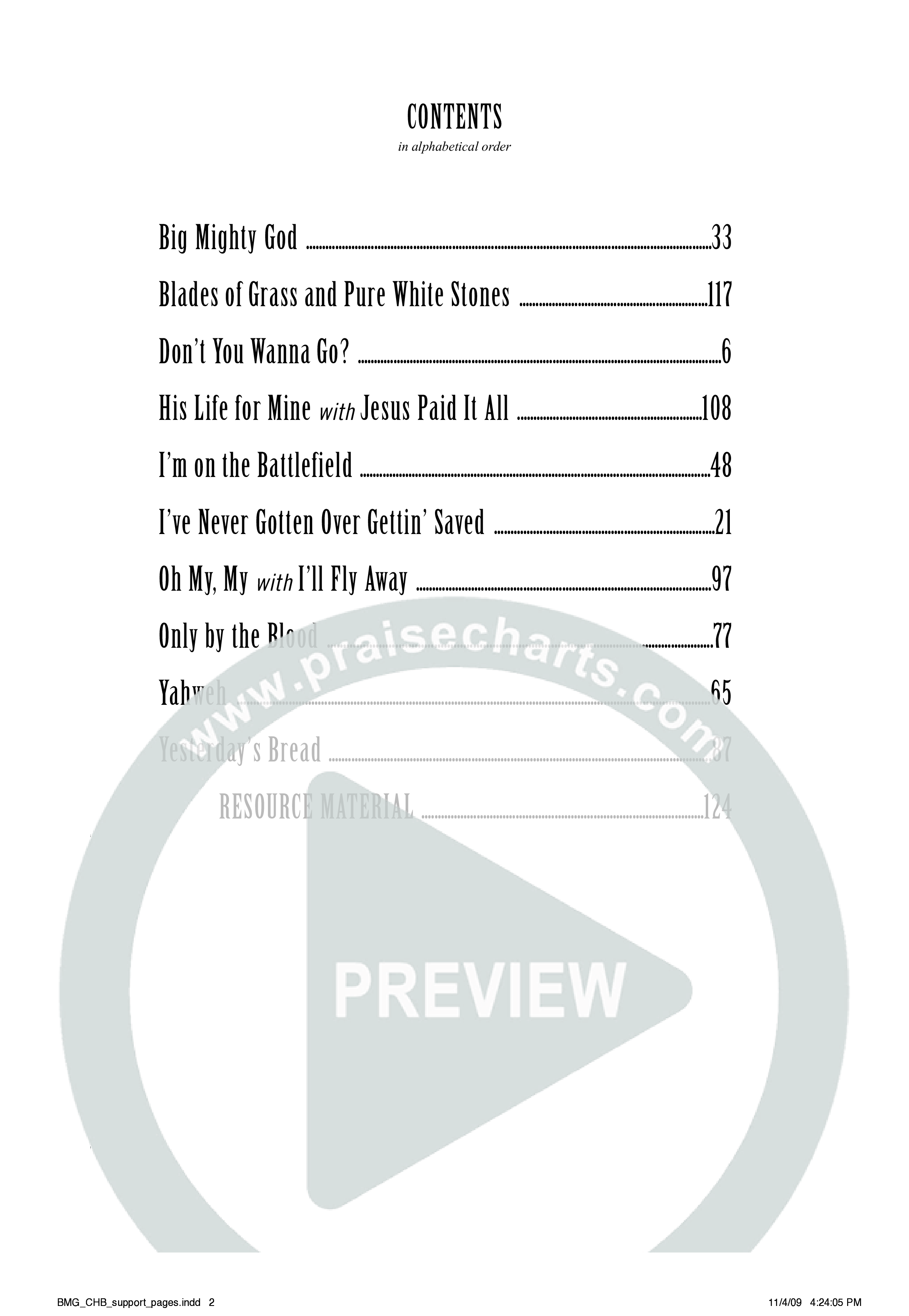 Big Mighty God (10 Song Choral Collection) Choral Book (Arr. Lari Goss / Arr. Russell Mauldin)