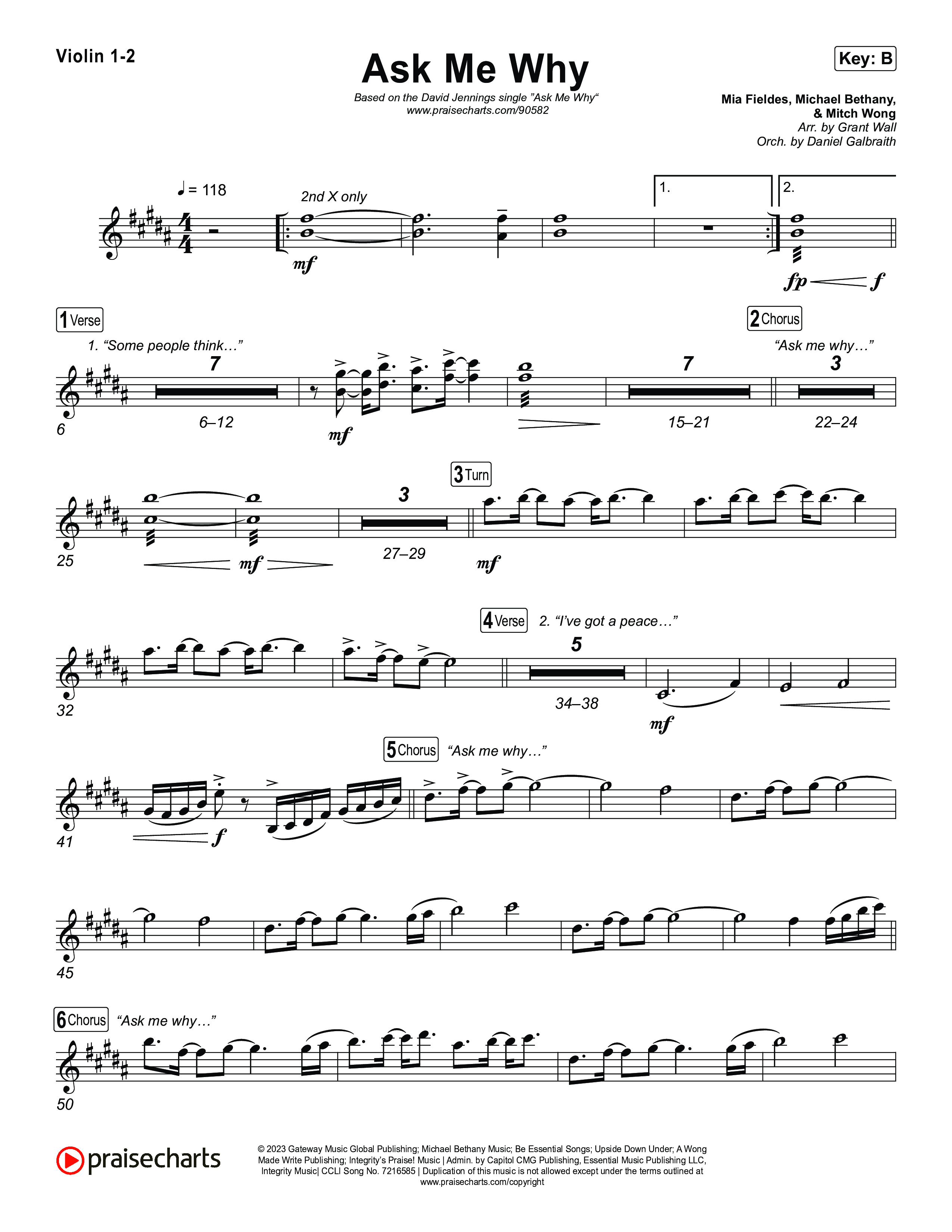 Ask Me Why String Pack (David Jennings)