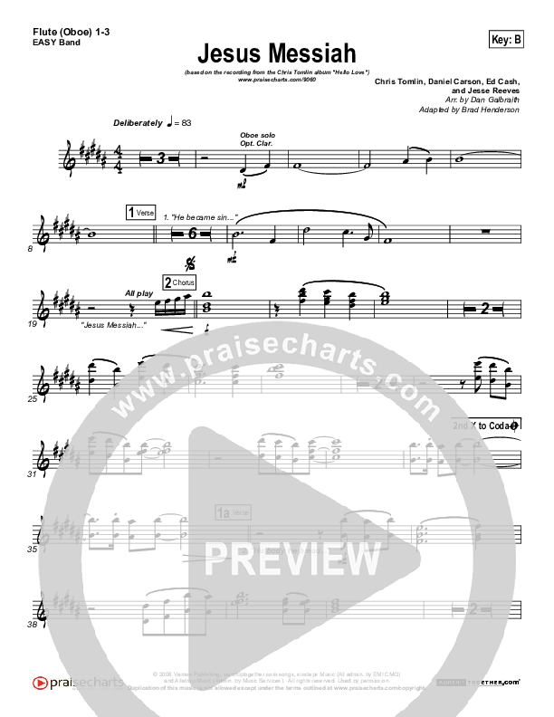 Jesus Messiah Wind Pack (Chris Tomlin)