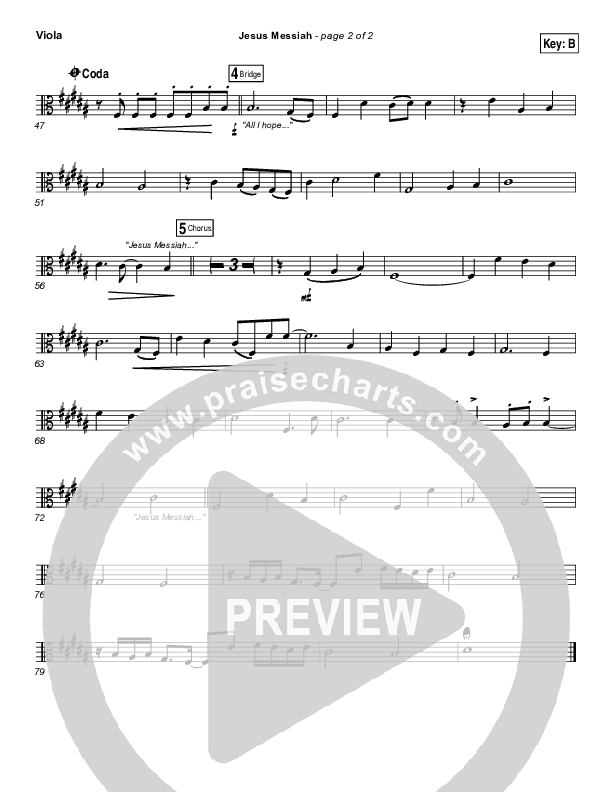 Jesus Messiah Viola (Chris Tomlin)