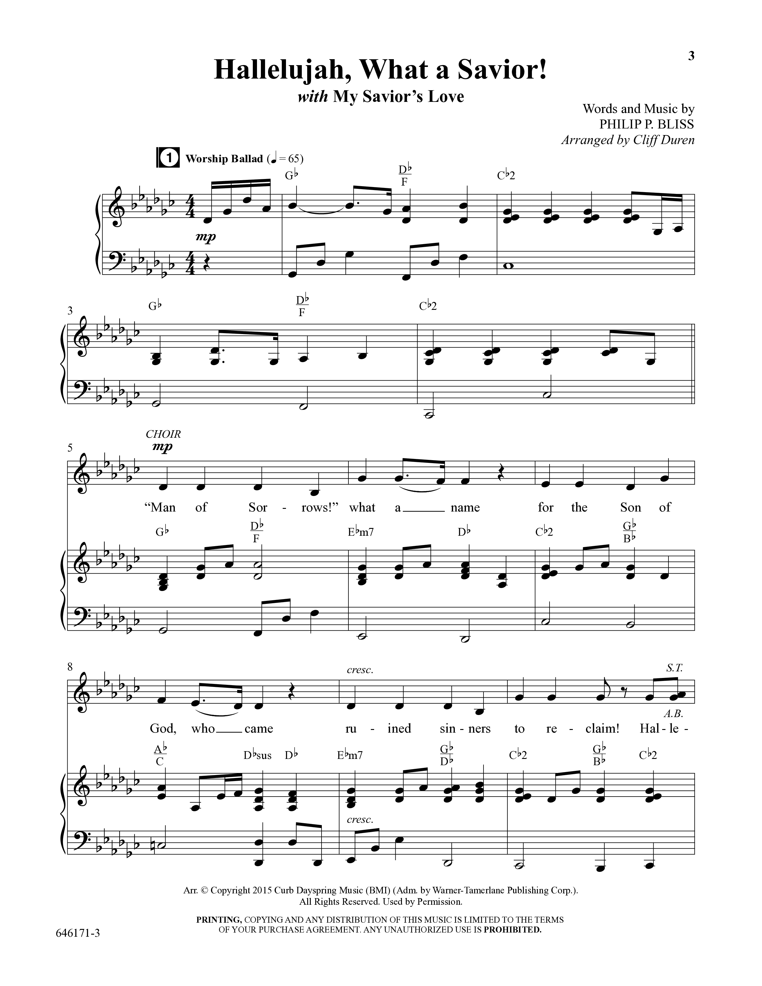 Blended (8 Song Choral Collection) Choral Book (Arr. Dale Mathews / Arr. Michael Frazier)