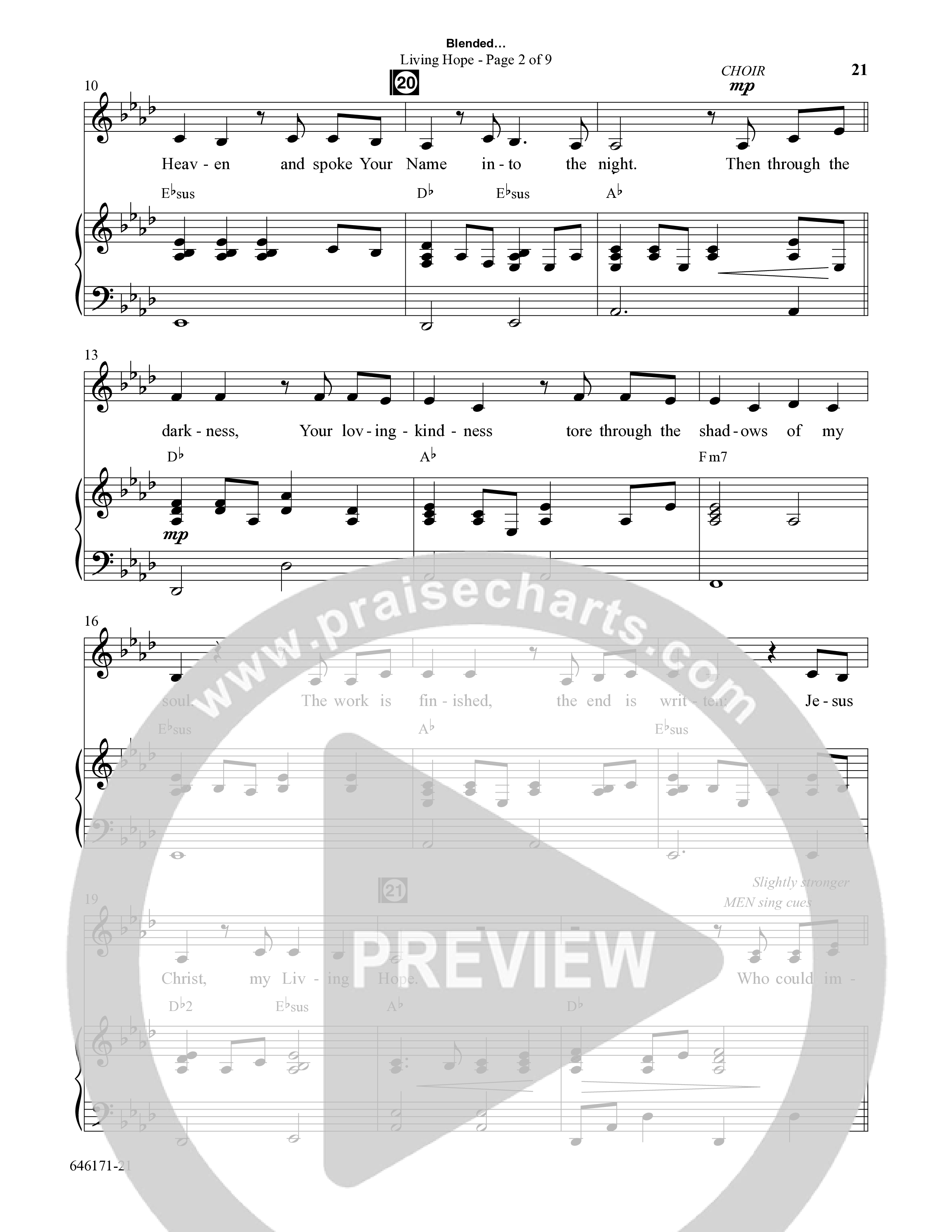 Blended (8 Song Choral Collection) Song 3 (Piano SATB) (Arr. Dale Mathews / Arr. Michael Frazier)