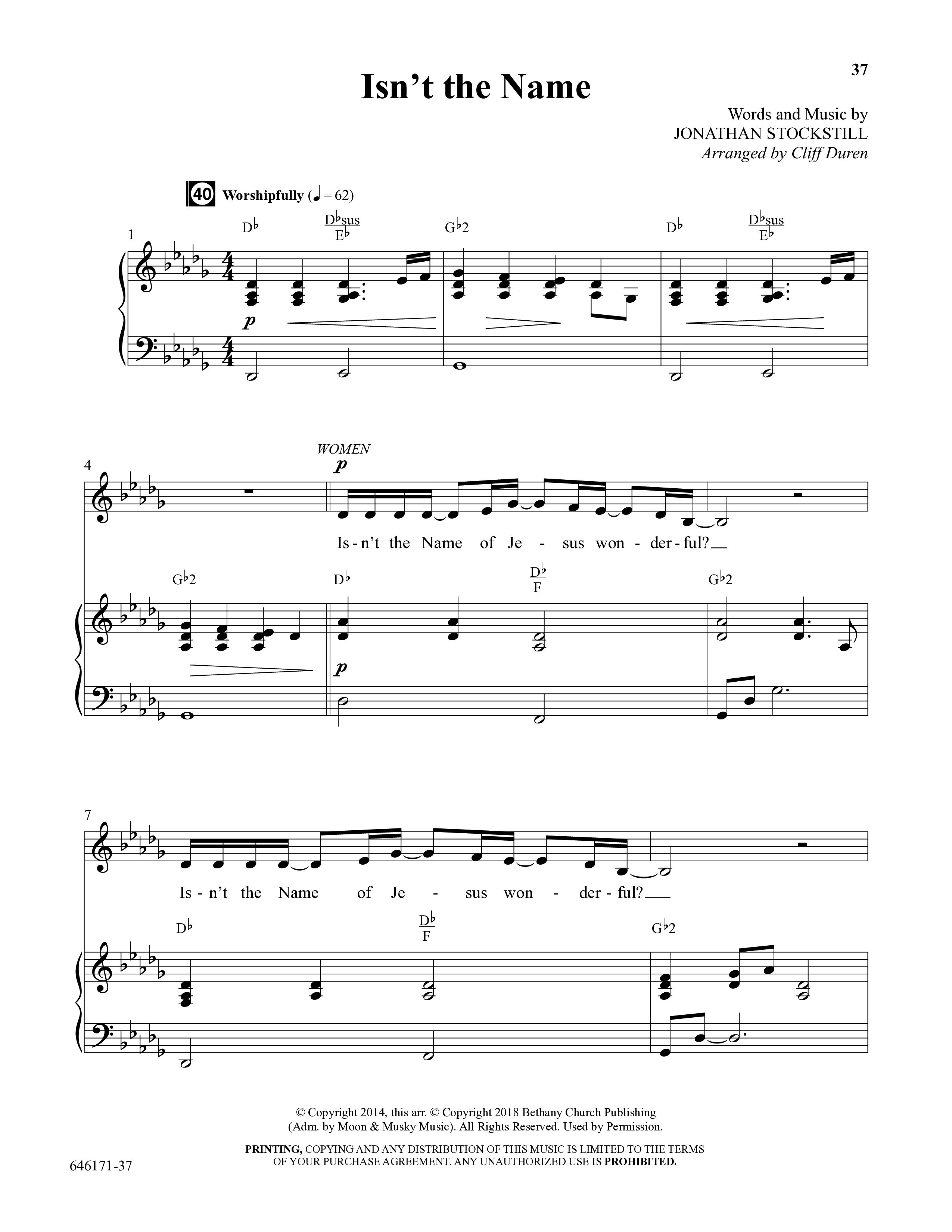 Blended (8 Song Choral Collection) Song 5 (Piano SATB) (Arr. Dale Mathews / Arr. Michael Frazier)