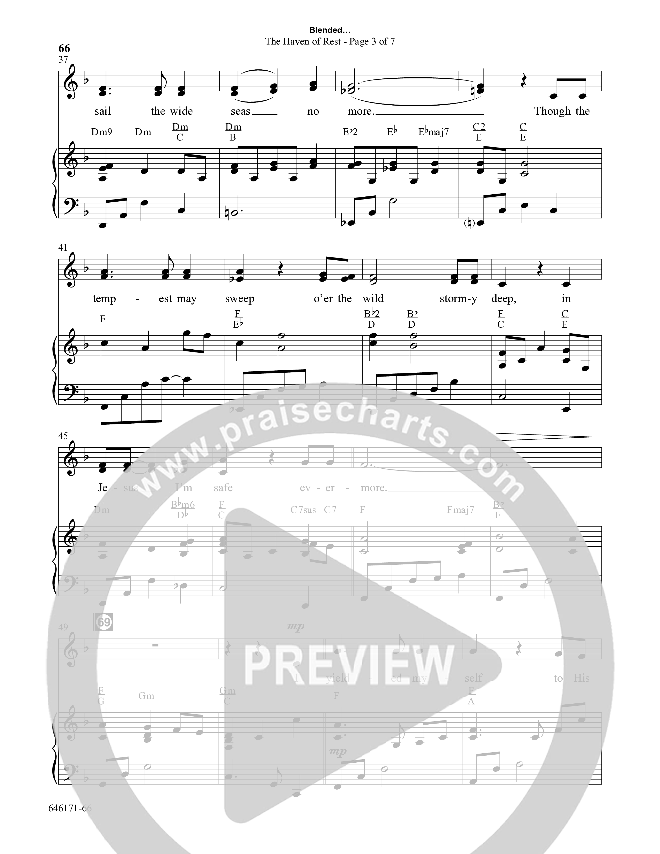 Blended (8 Song Choral Collection) Song 8 (Piano SATB) (Arr. Dale Mathews / Arr. Michael Frazier)