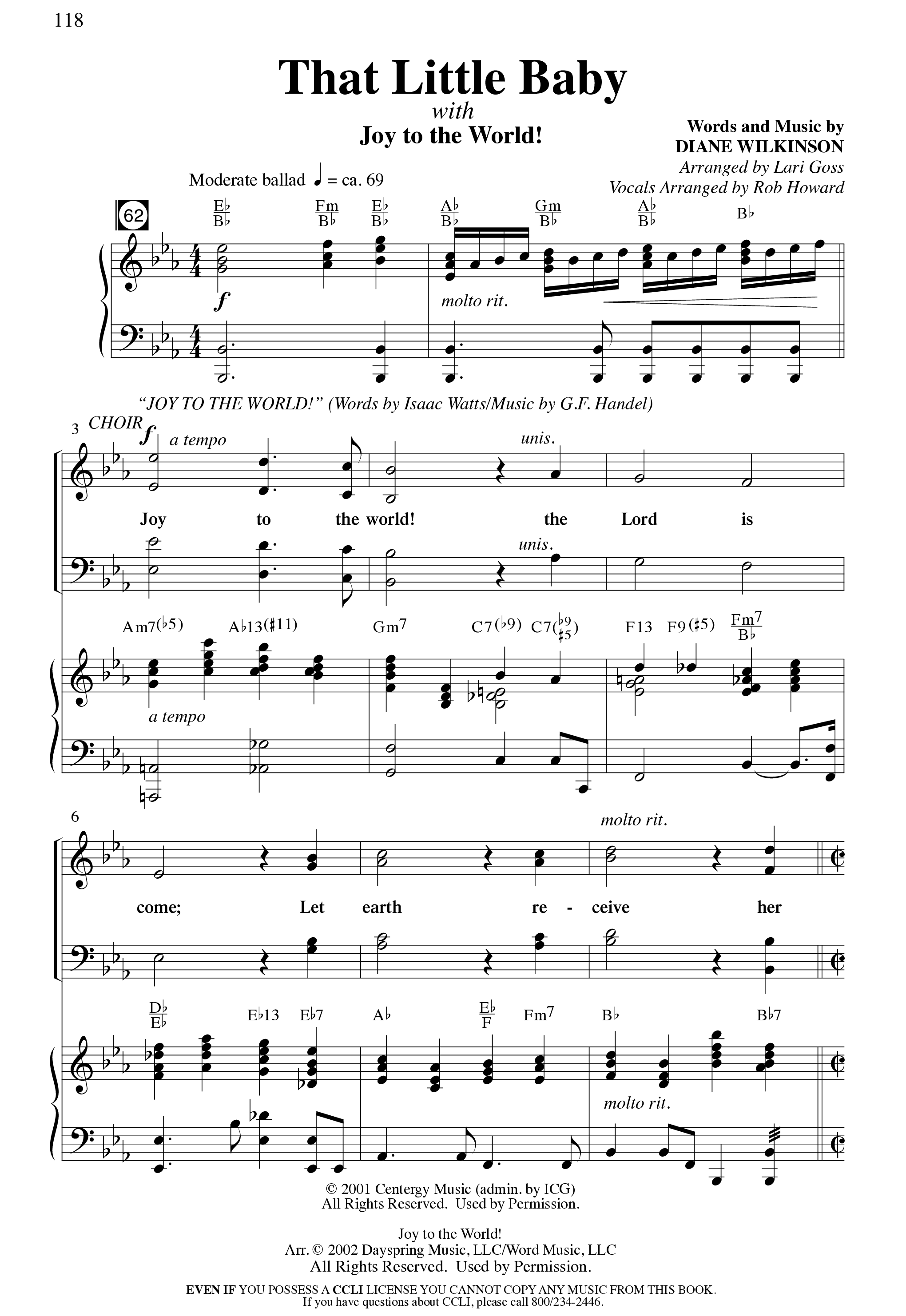By The Way Of The Cross (12 Song Choral Collection) Song 12 (Piano SATB) (Arr. Mike Speck / Arr. Lari Goss / Arr. Danny Zaloudik)