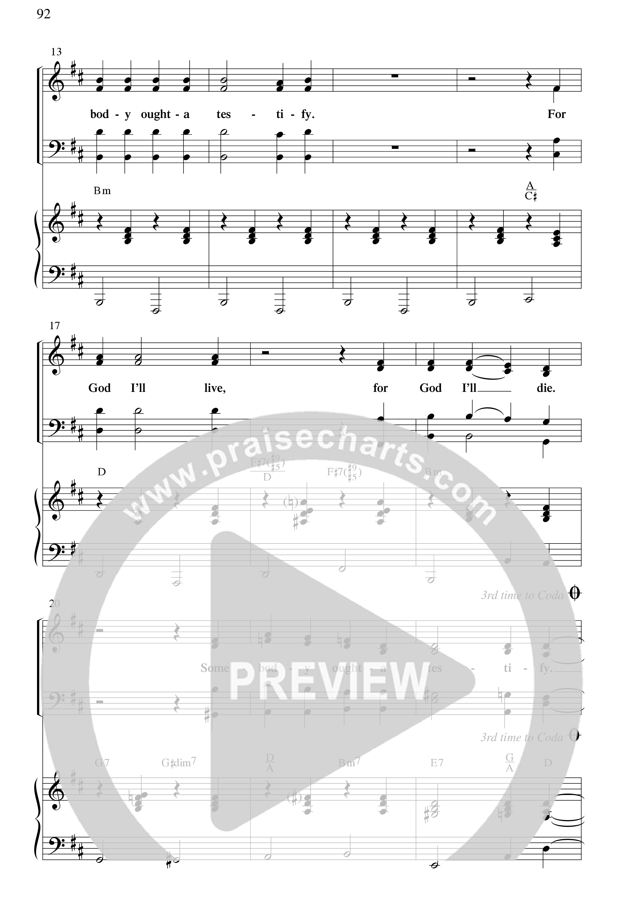 By The Way Of The Cross (12 Song Choral Collection) Song 9 (Piano SATB) (Arr. Mike Speck / Arr. Lari Goss / Arr. Danny Zaloudik)
