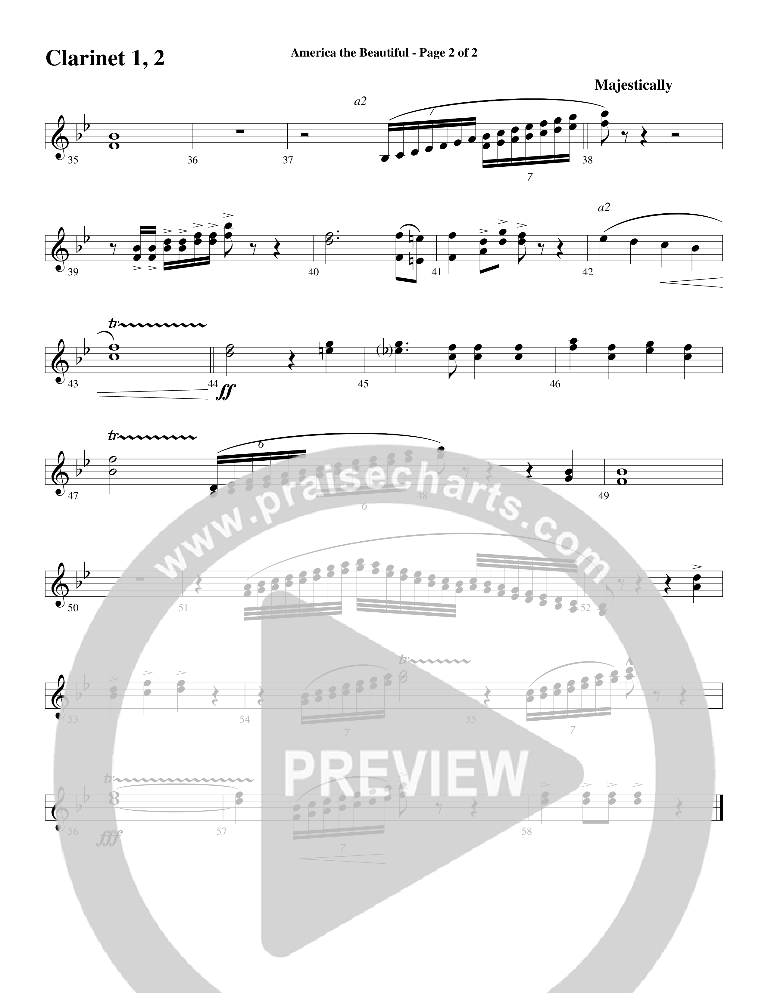 America This Is My Country (5 Song Choral Collection) Song 2 (Orchestration) (Arr. Dale Mathews / Arr. Allan Douglas / Arr. Sarah Huffman)