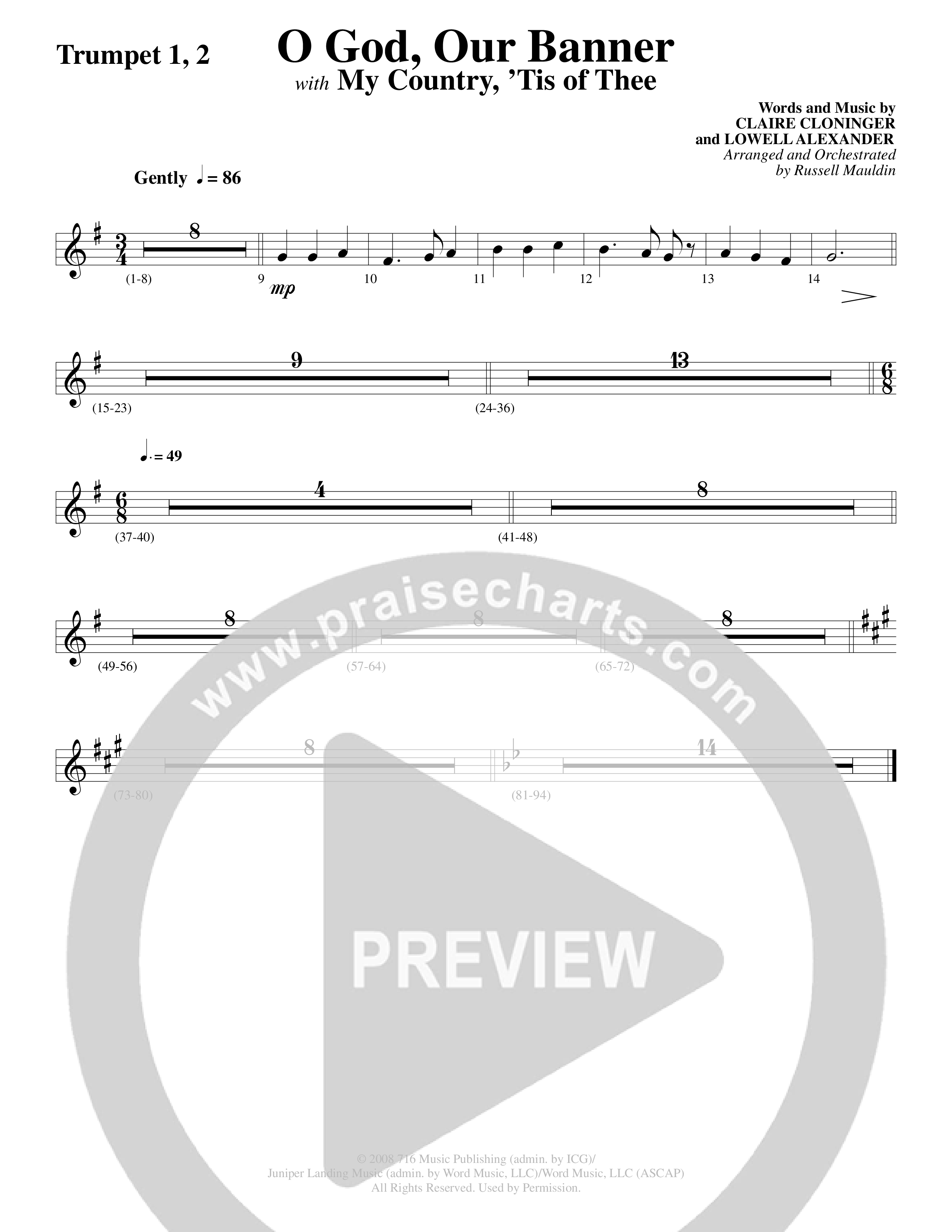 America This Is My Country (5 Song Choral Collection) Song 3 (Orchestration) (Arr. Dale Mathews / Arr. Allan Douglas / Arr. Sarah Huffman)
