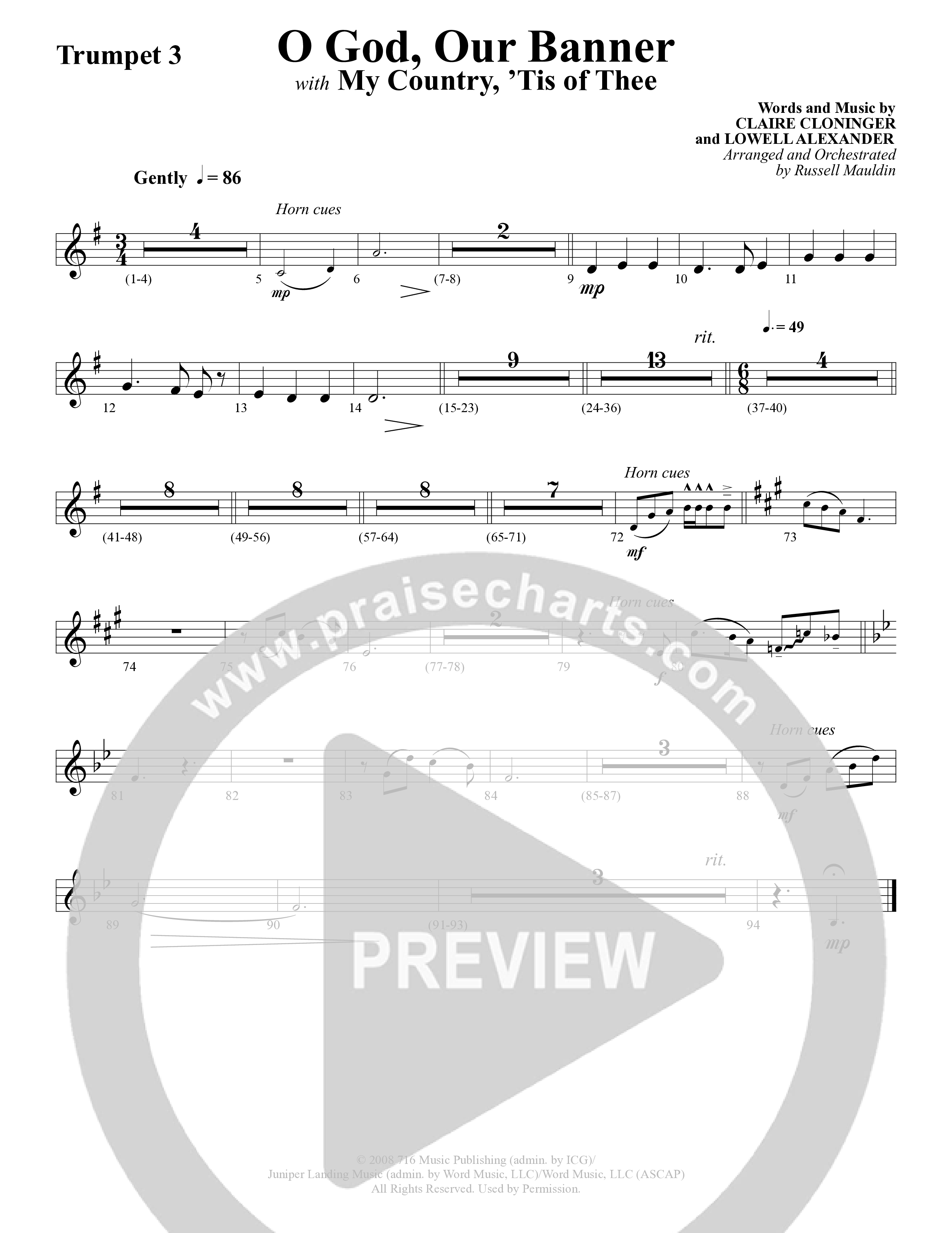 America This Is My Country (5 Song Choral Collection) Song 3 (Orchestration) (Arr. Dale Mathews / Arr. Allan Douglas / Arr. Sarah Huffman)