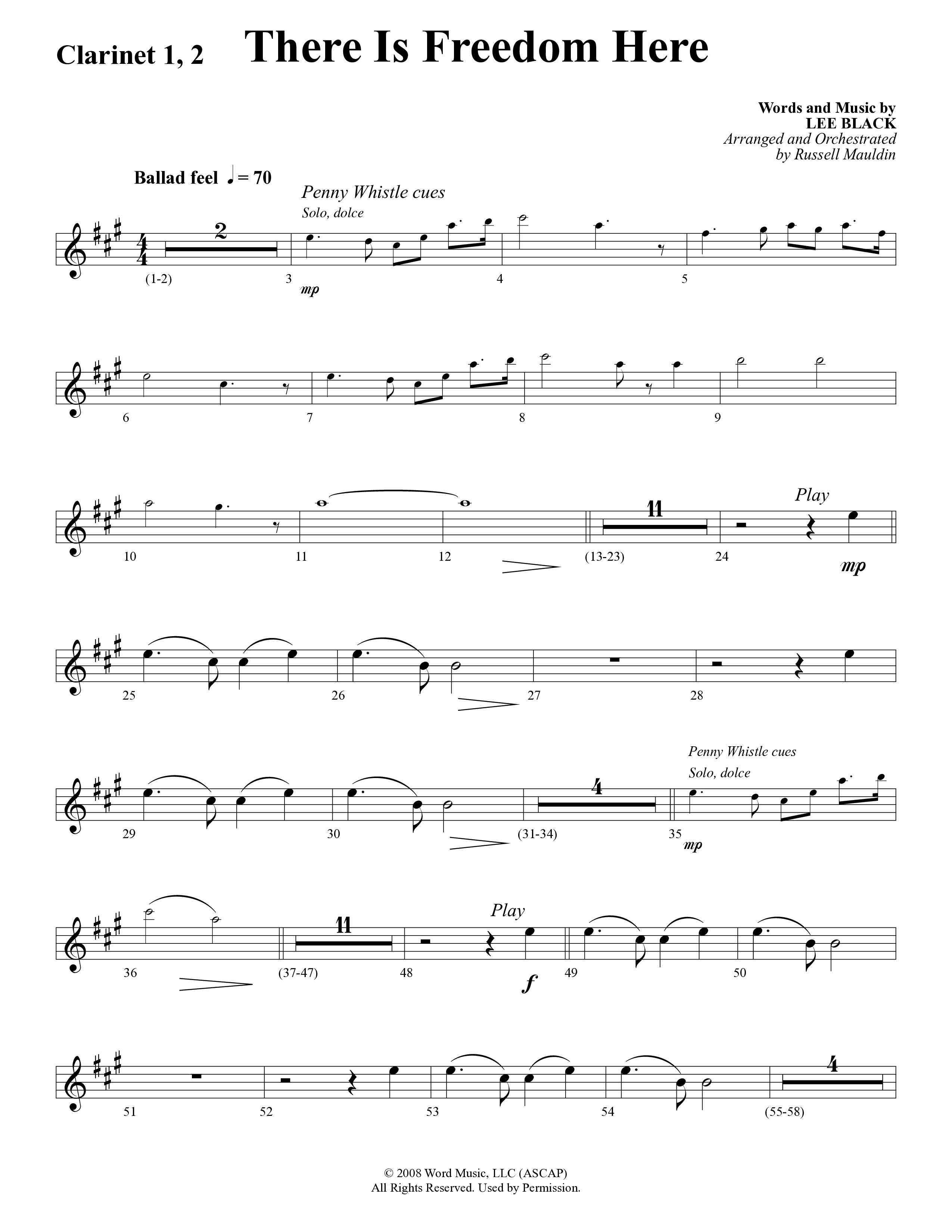 America This Is My Country (5 Song Choral Collection) Song 4 (Orchestration) (Arr. Dale Mathews / Arr. Allan Douglas / Arr. Sarah Huffman)