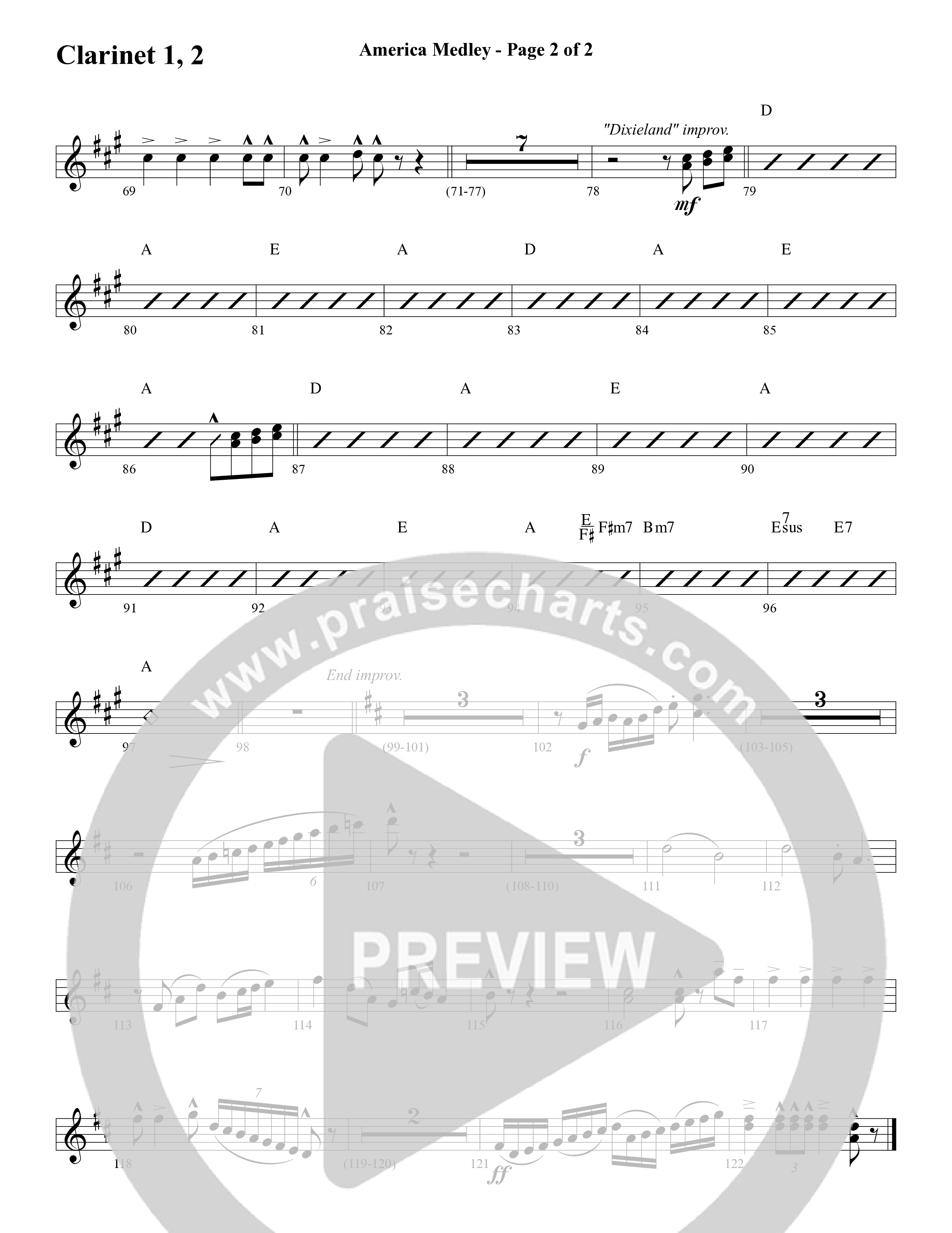 America This Is My Country (5 Song Choral Collection) Song 5 (Orchestration) (Arr. Dale Mathews / Arr. Allan Douglas / Arr. Sarah Huffman)