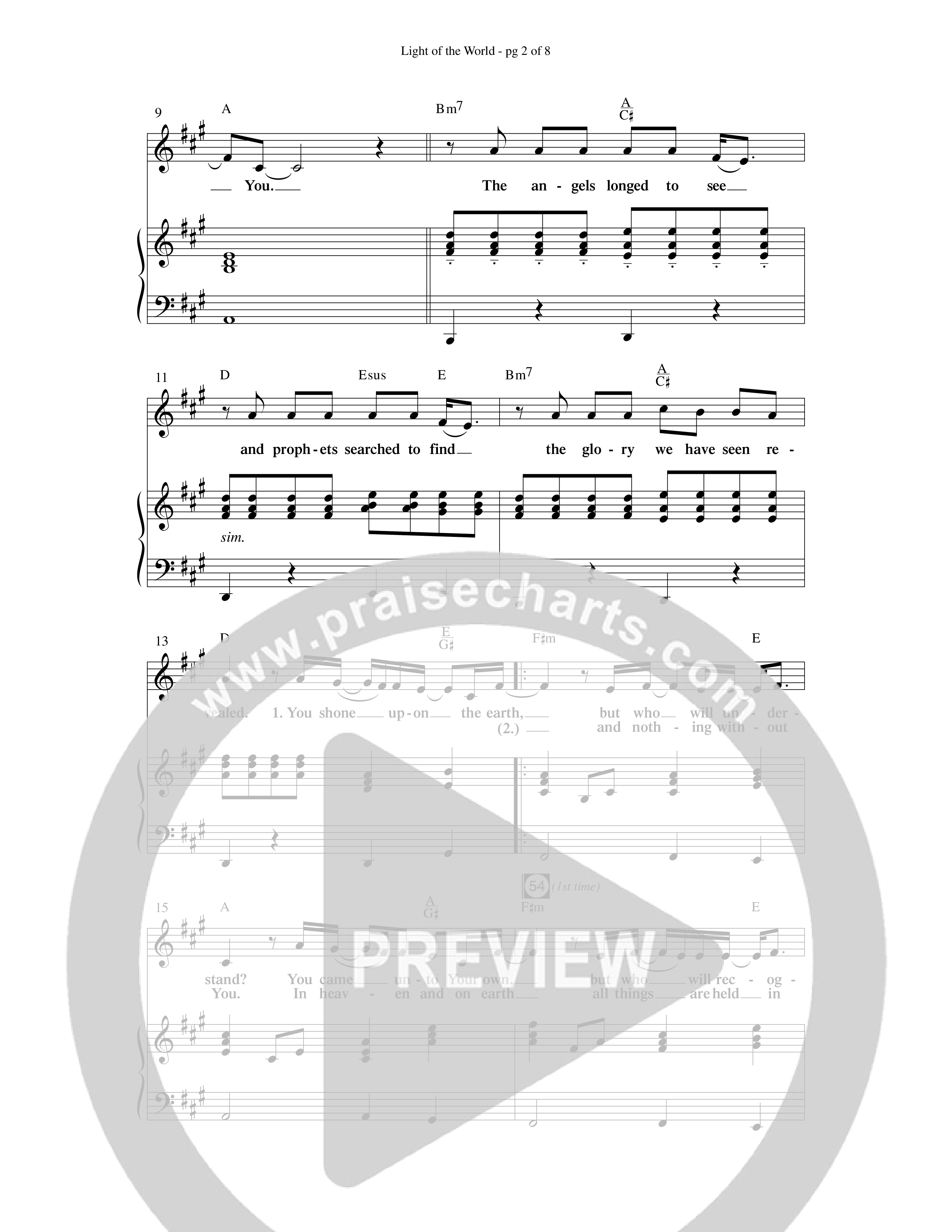 Blessing Honor And Praise (14 Song Choral Collection) Song 11 (Piano SATB) (Arr. Dave Williamson)