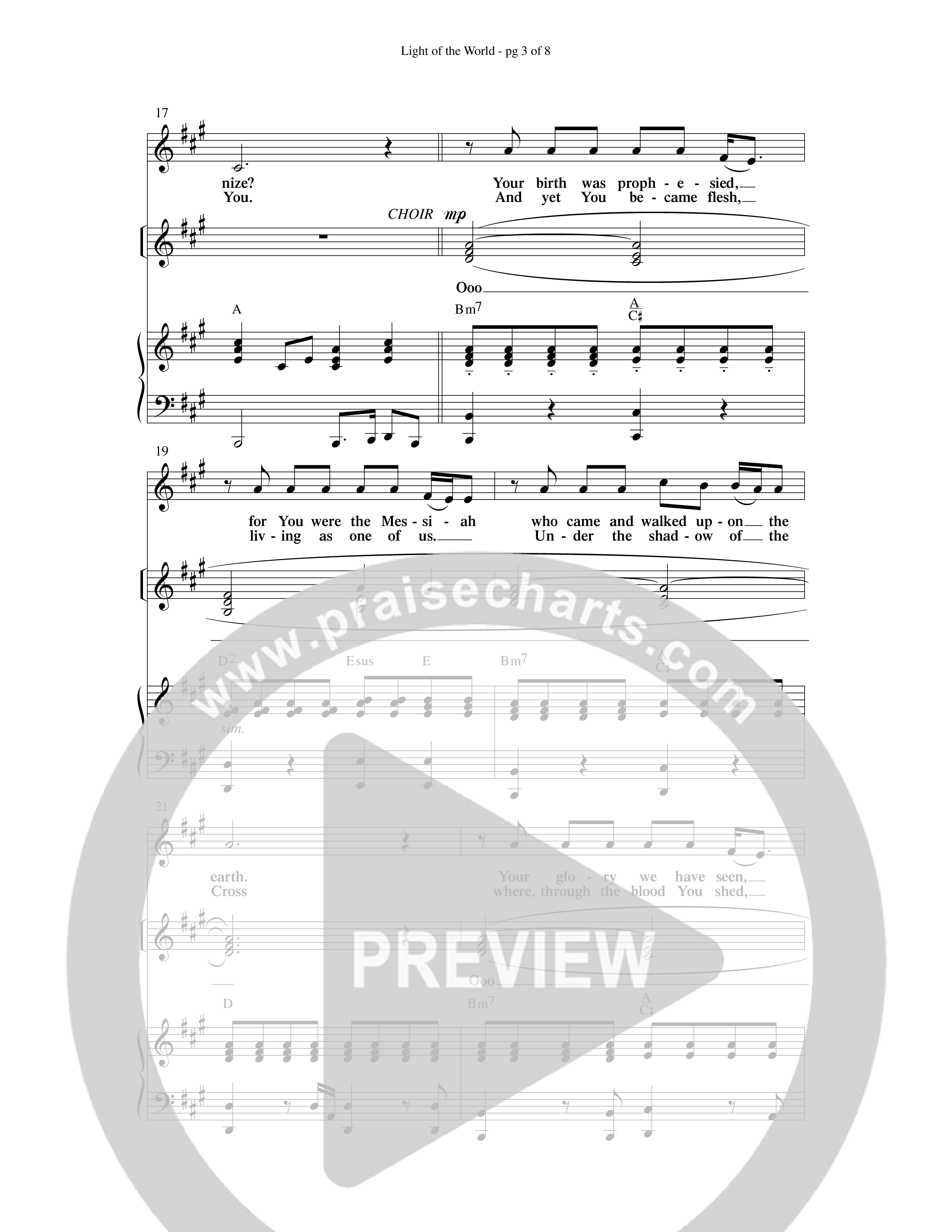Blessing Honor And Praise (14 Song Choral Collection) Song 11 (Piano SATB) (Arr. Dave Williamson)