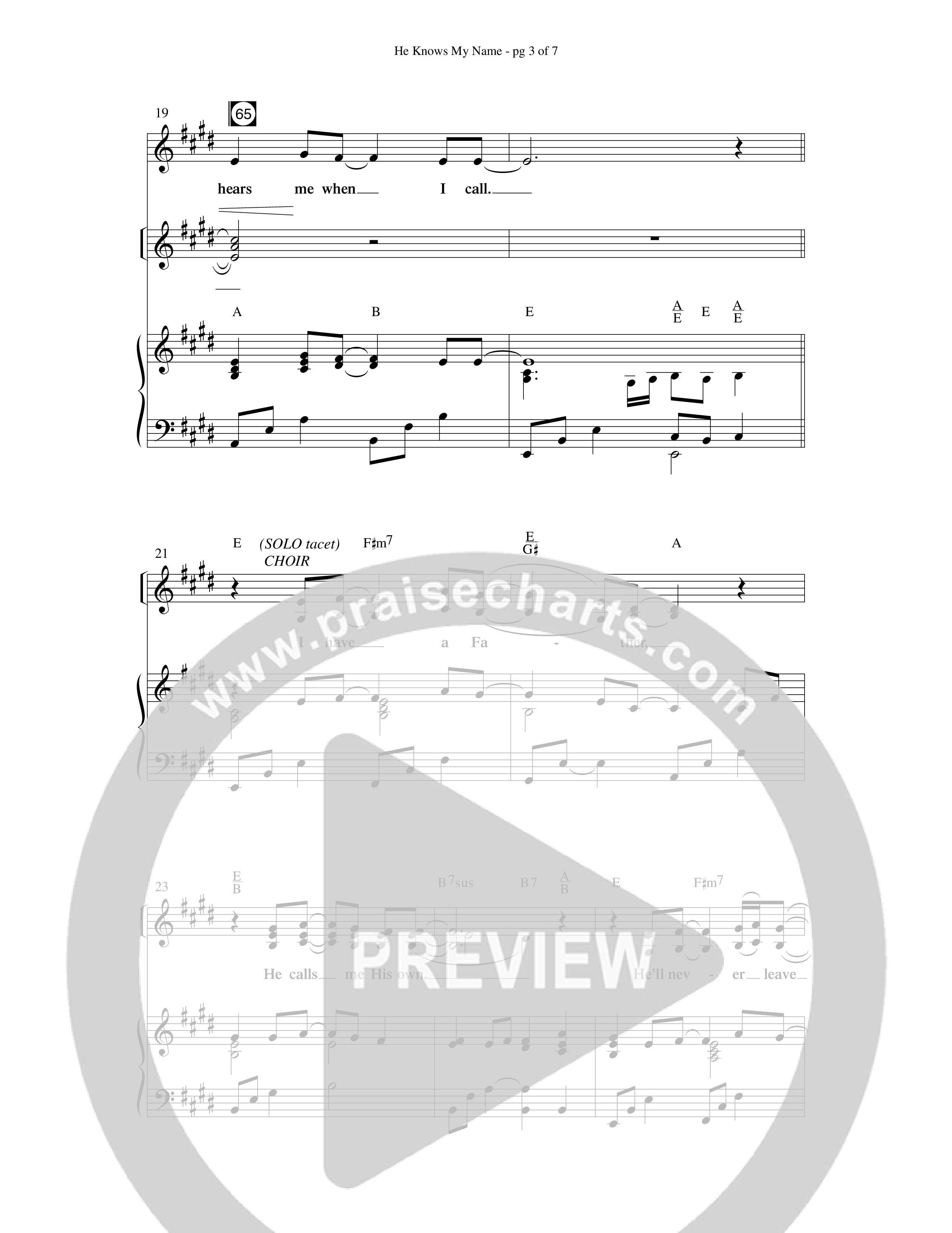 Blessing Honor And Praise (14 Song Choral Collection) Song 13 (Piano SATB) (Arr. Dave Williamson)