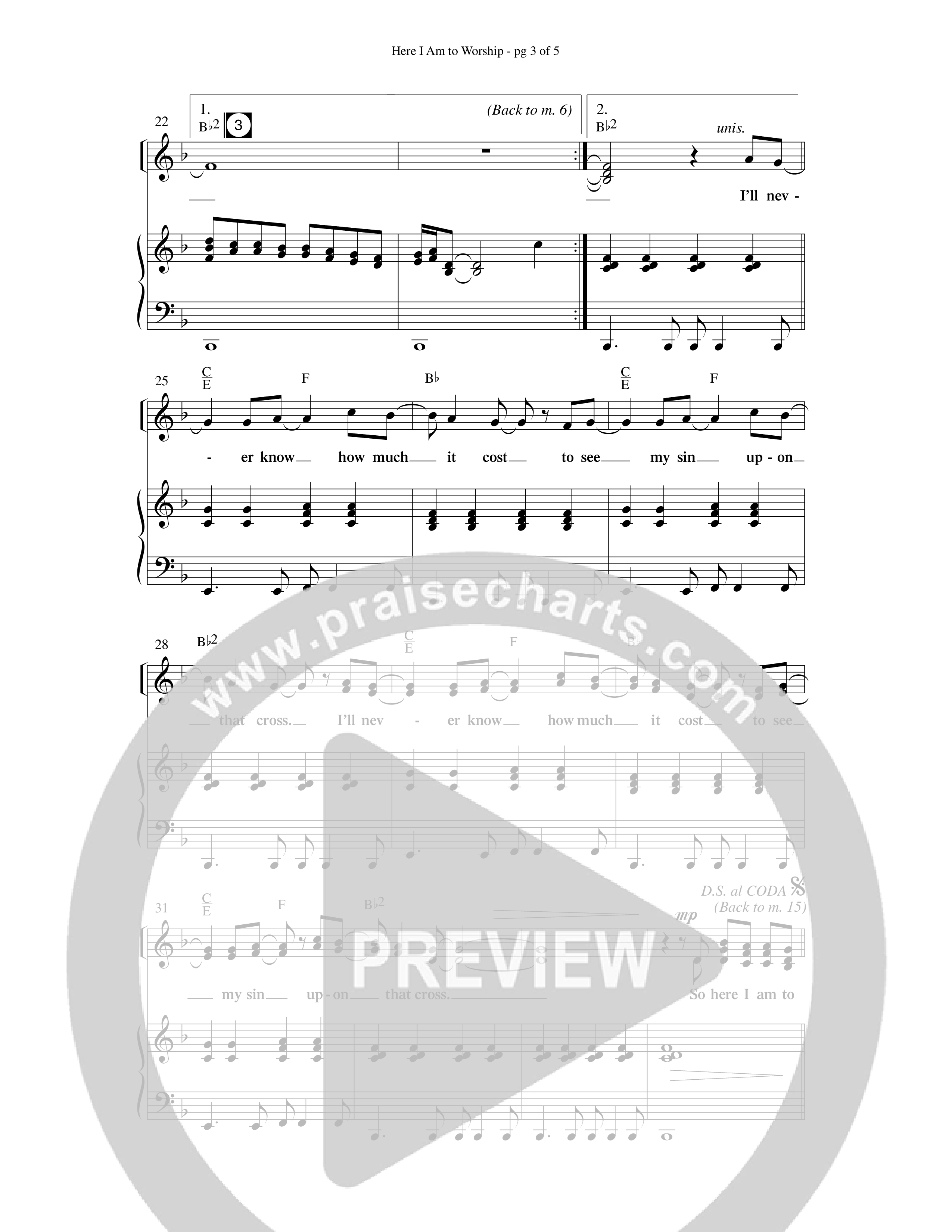 Blessing Honor And Praise (14 Song Choral Collection) Song 1 (Piano SATB) (Arr. Dave Williamson)
