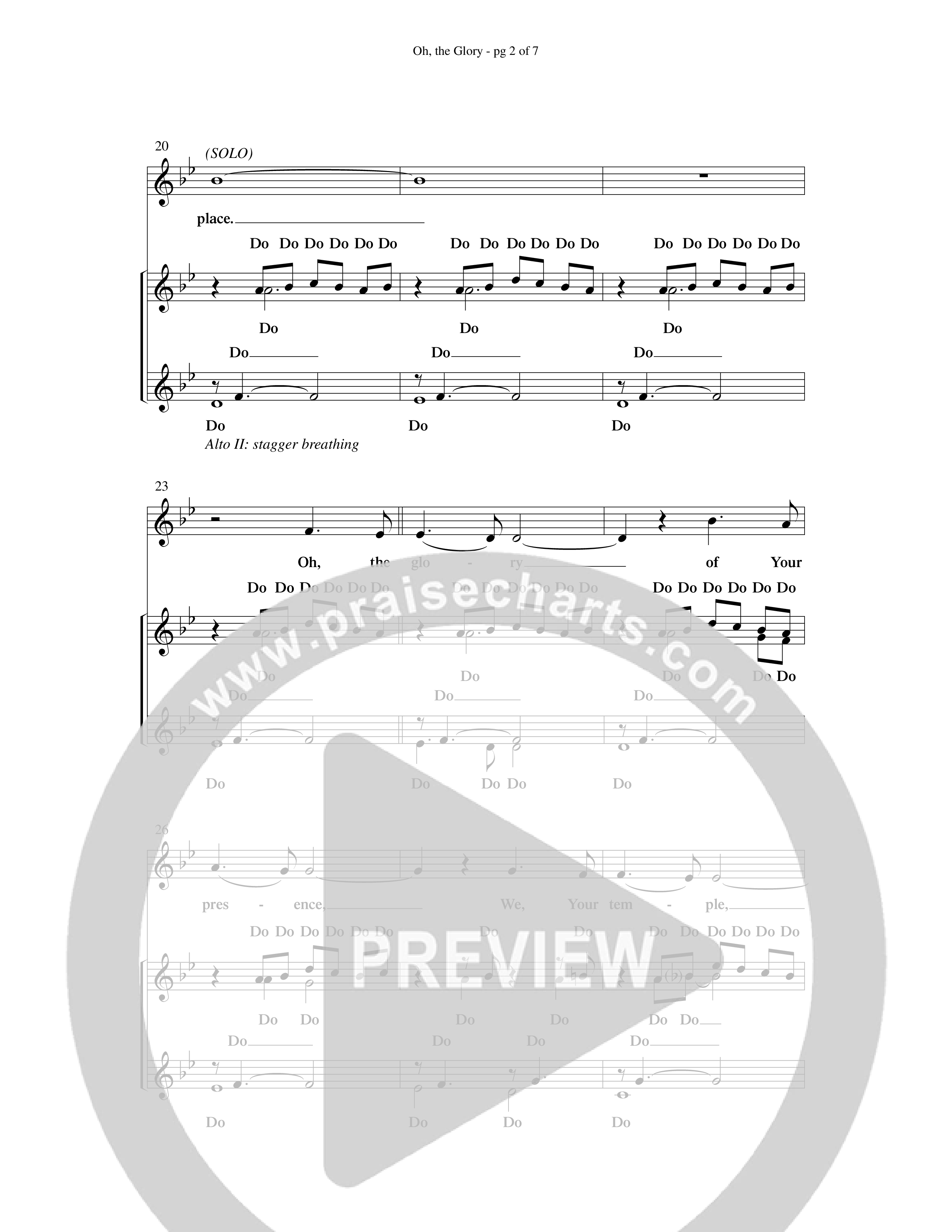 Blessing Honor And Praise (14 Song Choral Collection) Song 6 (Piano SATB) (Arr. Dave Williamson)