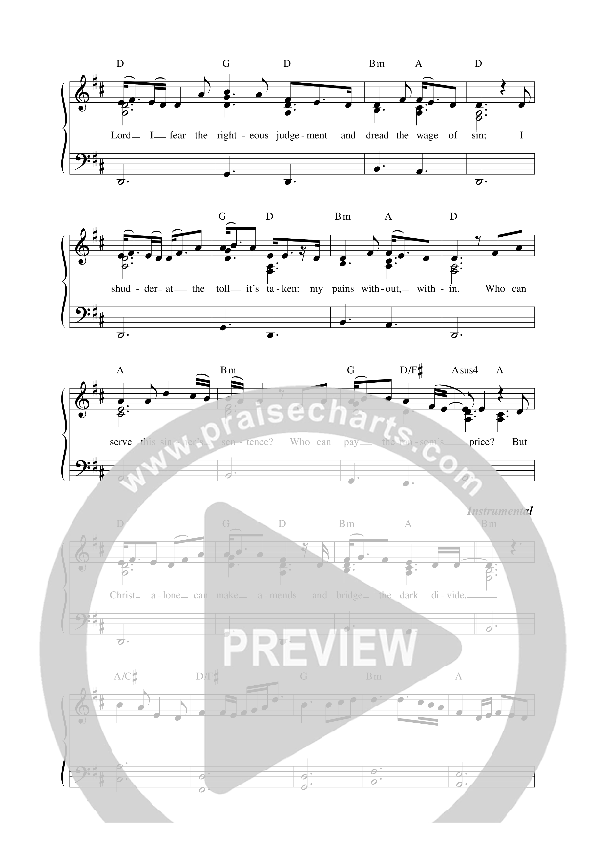 Gracious Lord Lead Sheet Melody (Steph Macleod)