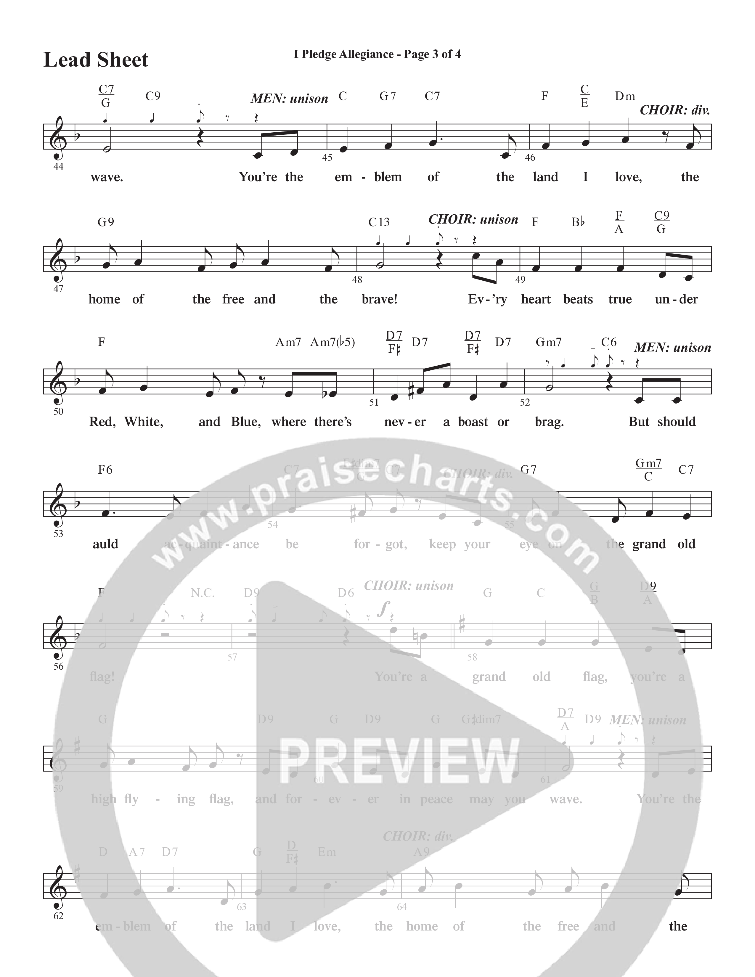 A Shining Light (7 Song Choral Collection) Song 2 (Lead & Chords) (Arr. Marty Parks)