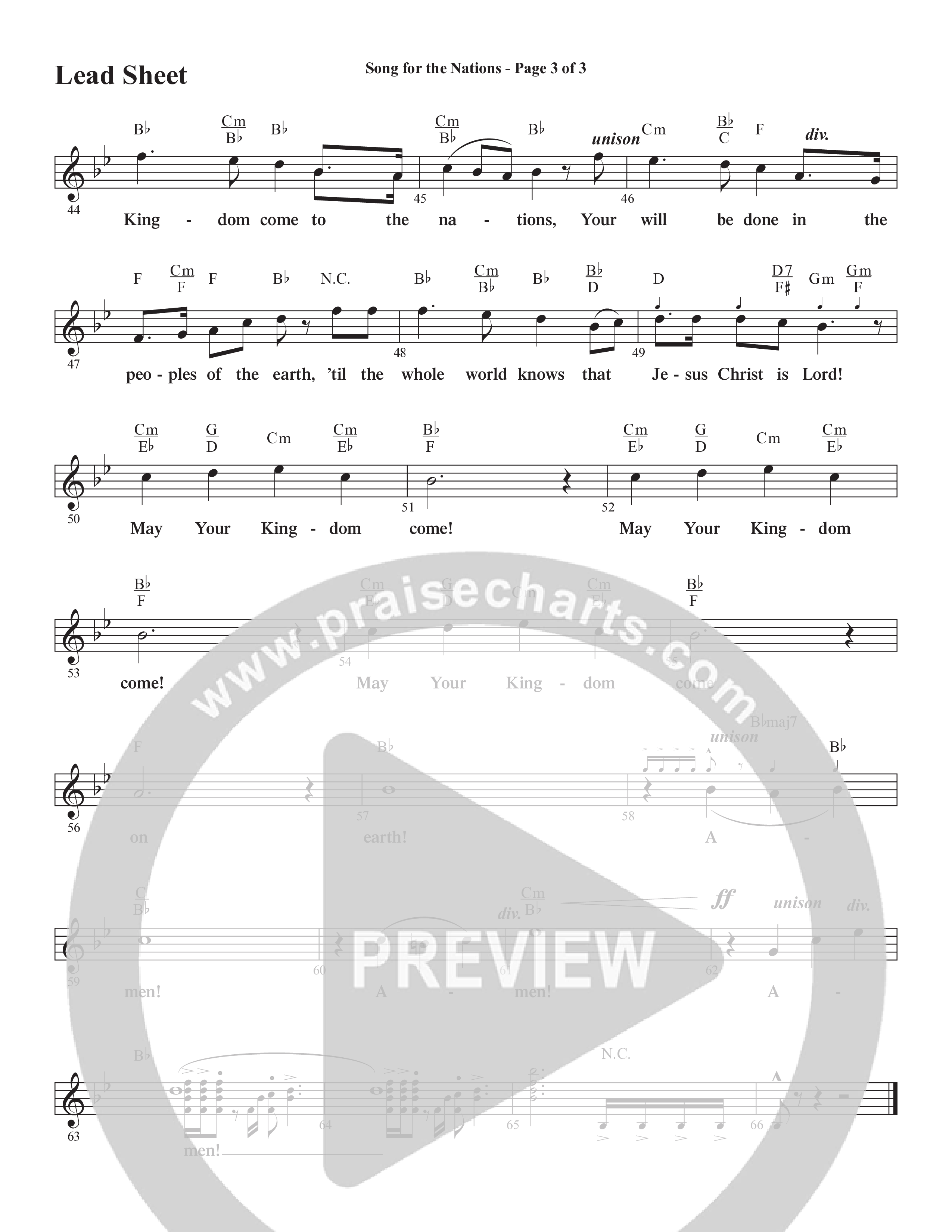 A Shining Light (7 Song Choral Collection) Song 6 (Lead & Chords) (Arr. Marty Parks)