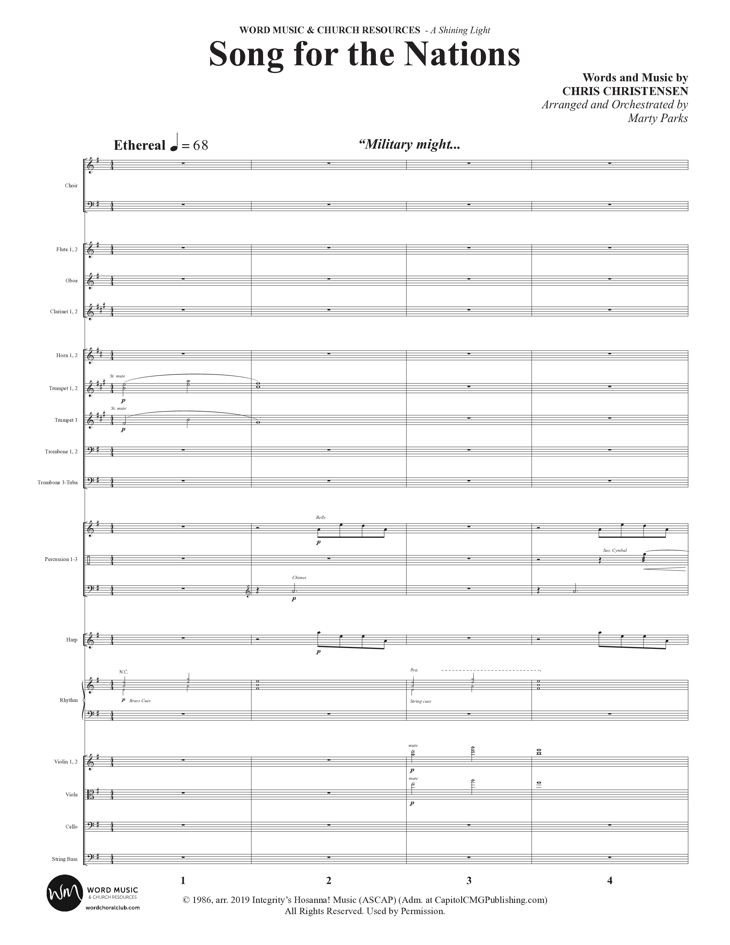 A Shining Light (7 Song Choral Collection) Song 6 (Orchestration) (Arr. Marty Parks)