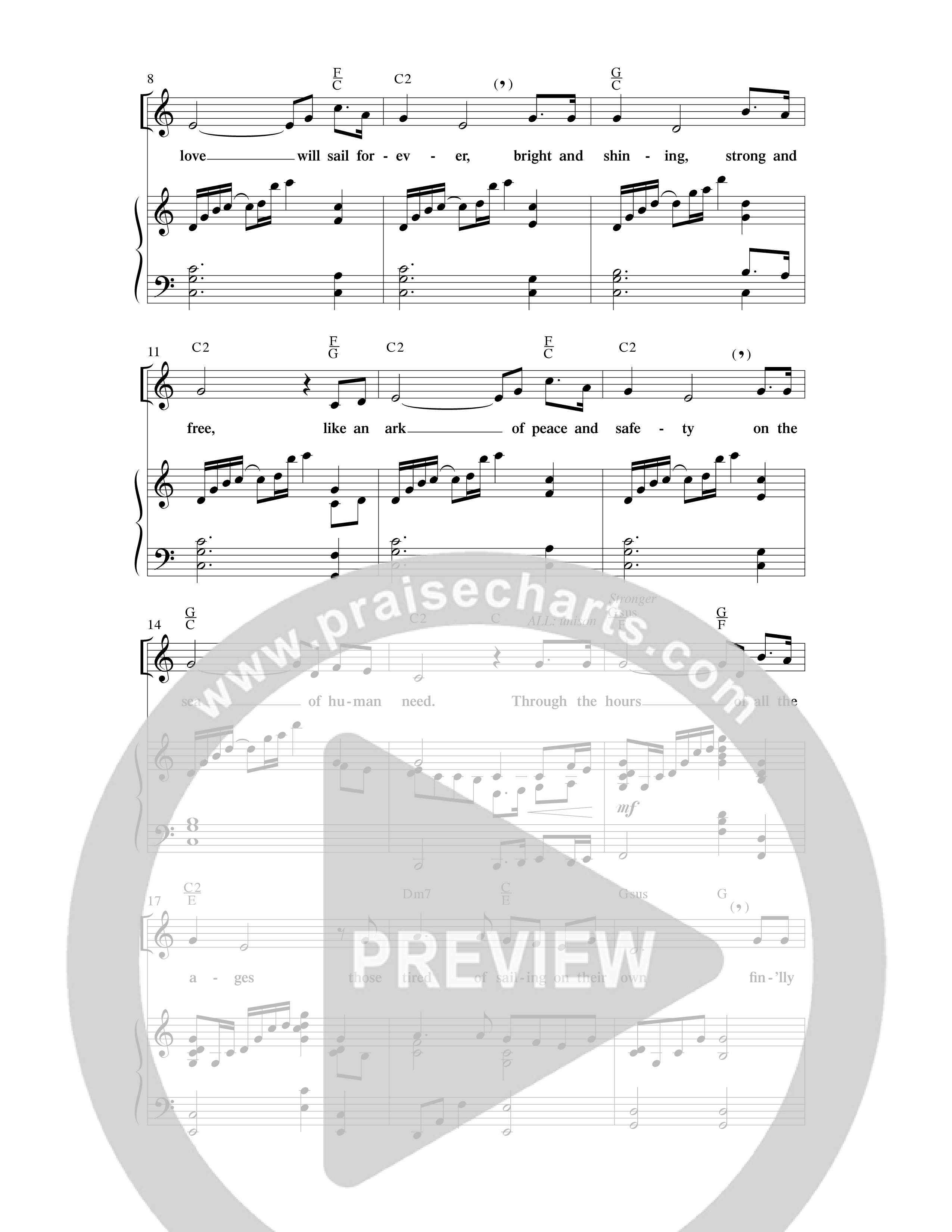 Calvary's Love (Choral Anthem SATB) Anthem (SATB/Piano) (Word Music Choral / Mark Hayes)