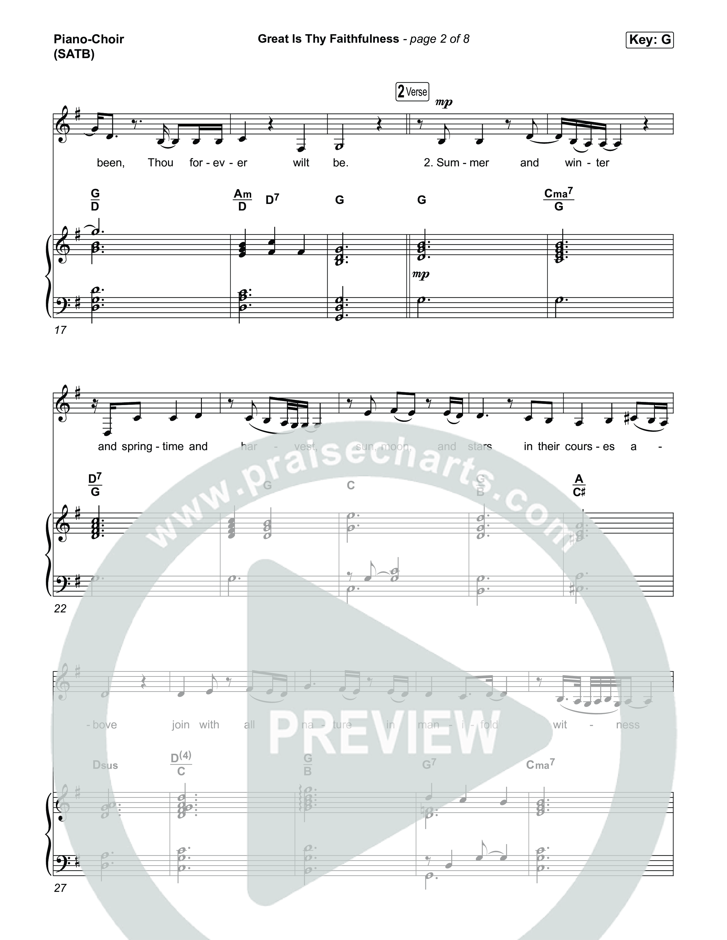 Great Is Thy Faithfulness Piano/Vocal Pack (CeCe Winans)
