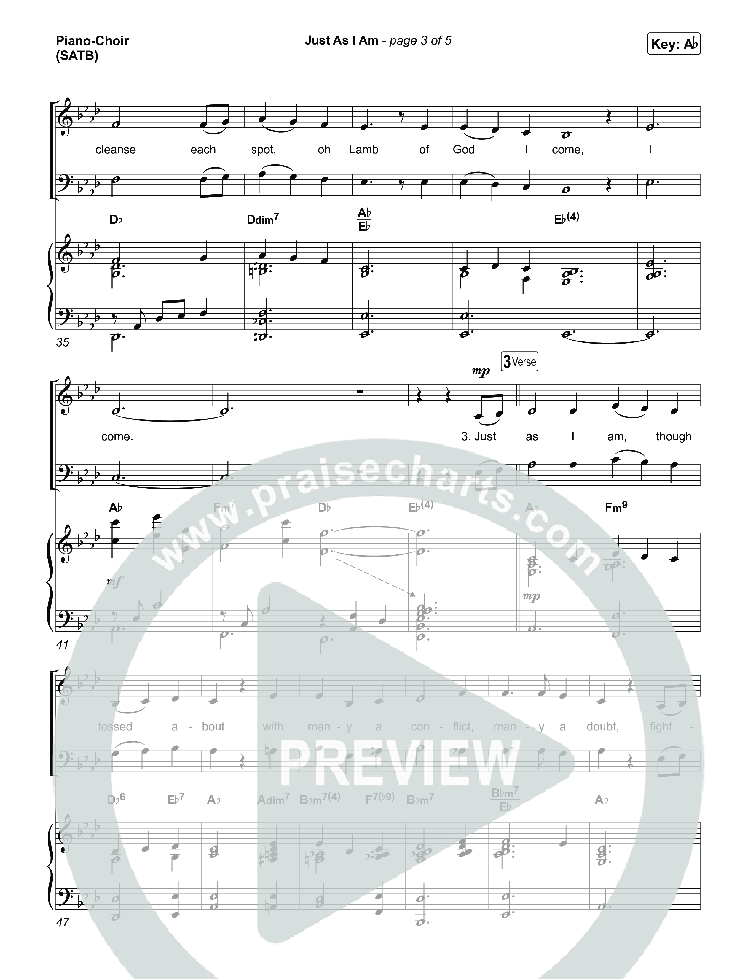 Just As I Am Piano/Vocal Pack (CeCe Winans)