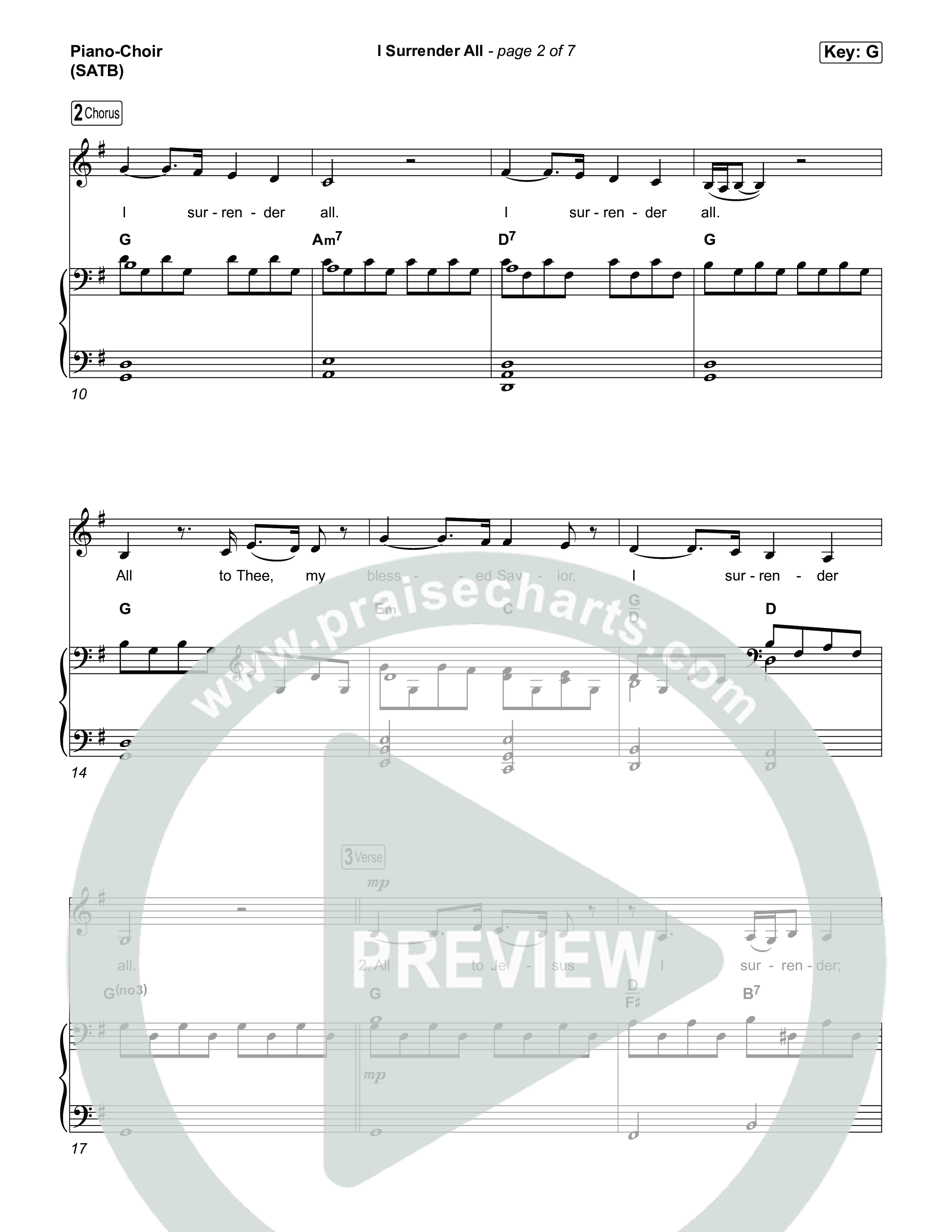 I Surrender All Piano/Vocal Pack (CeCe Winans)