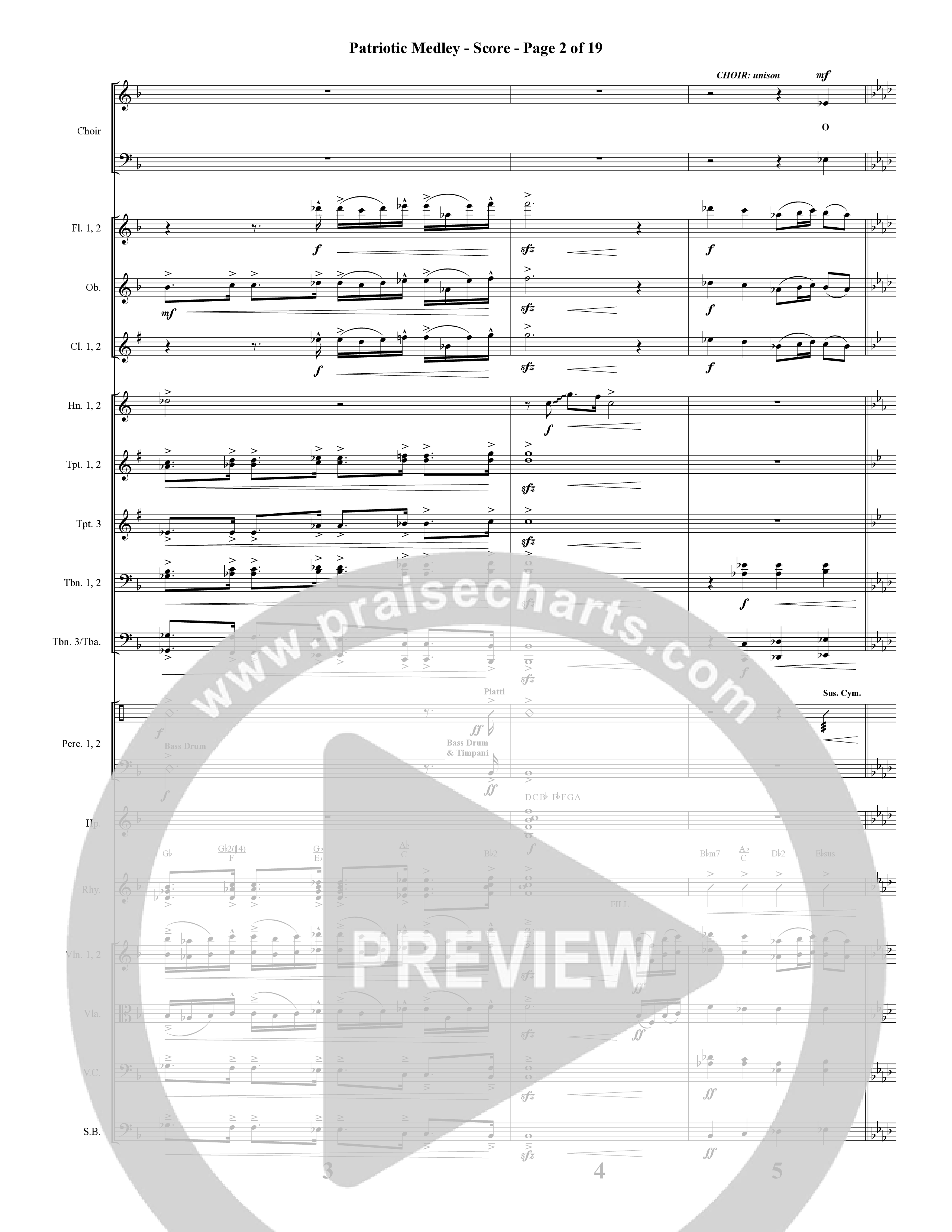 American Dreamers (10 Song Choral Collection) Song 2 (Orchestration) (Arr. Tony Wood / Arr. Cliff Duren)