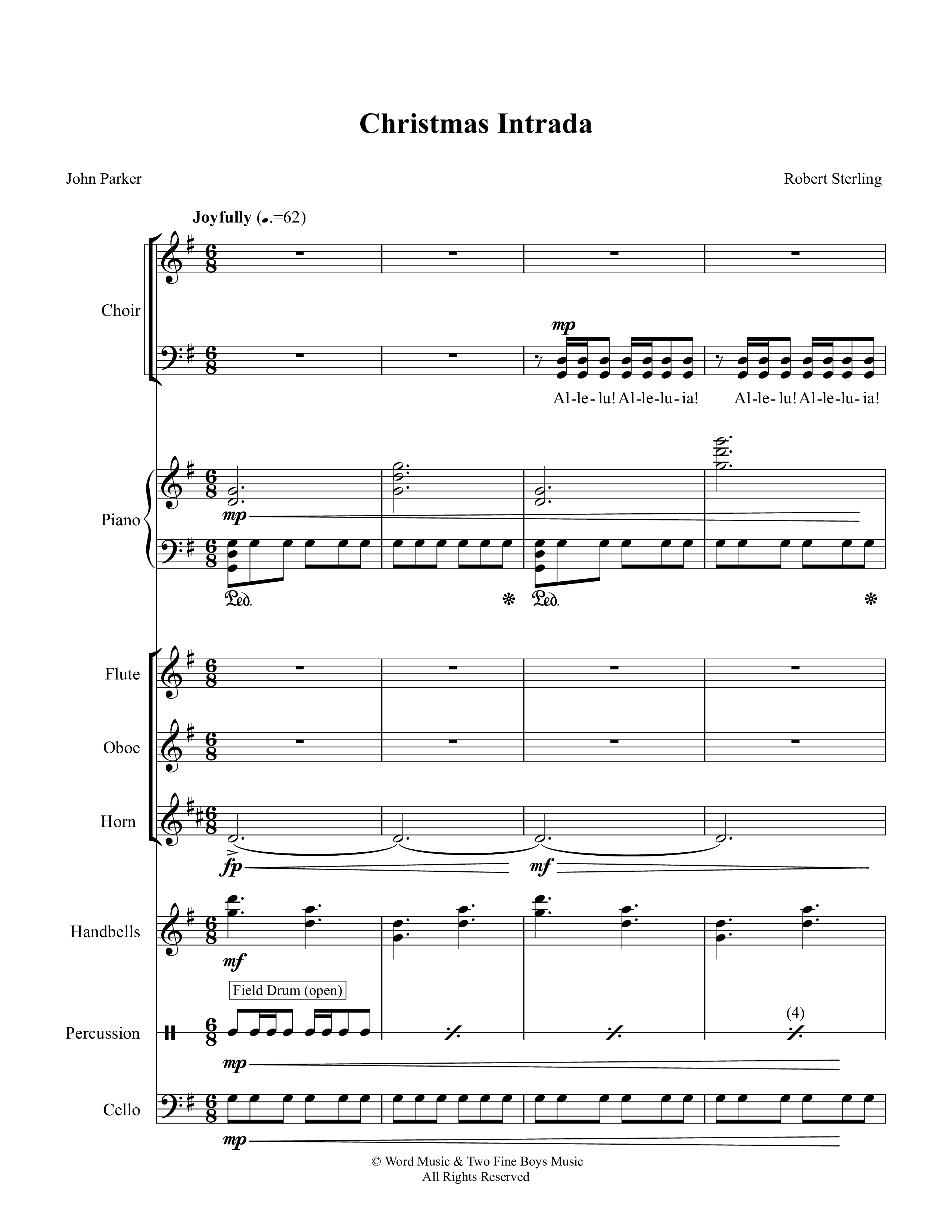 There Is A Rose (5 Song Choral Collection) Orchestrations (Arr. Robert Sterling / Arr. John Parker)