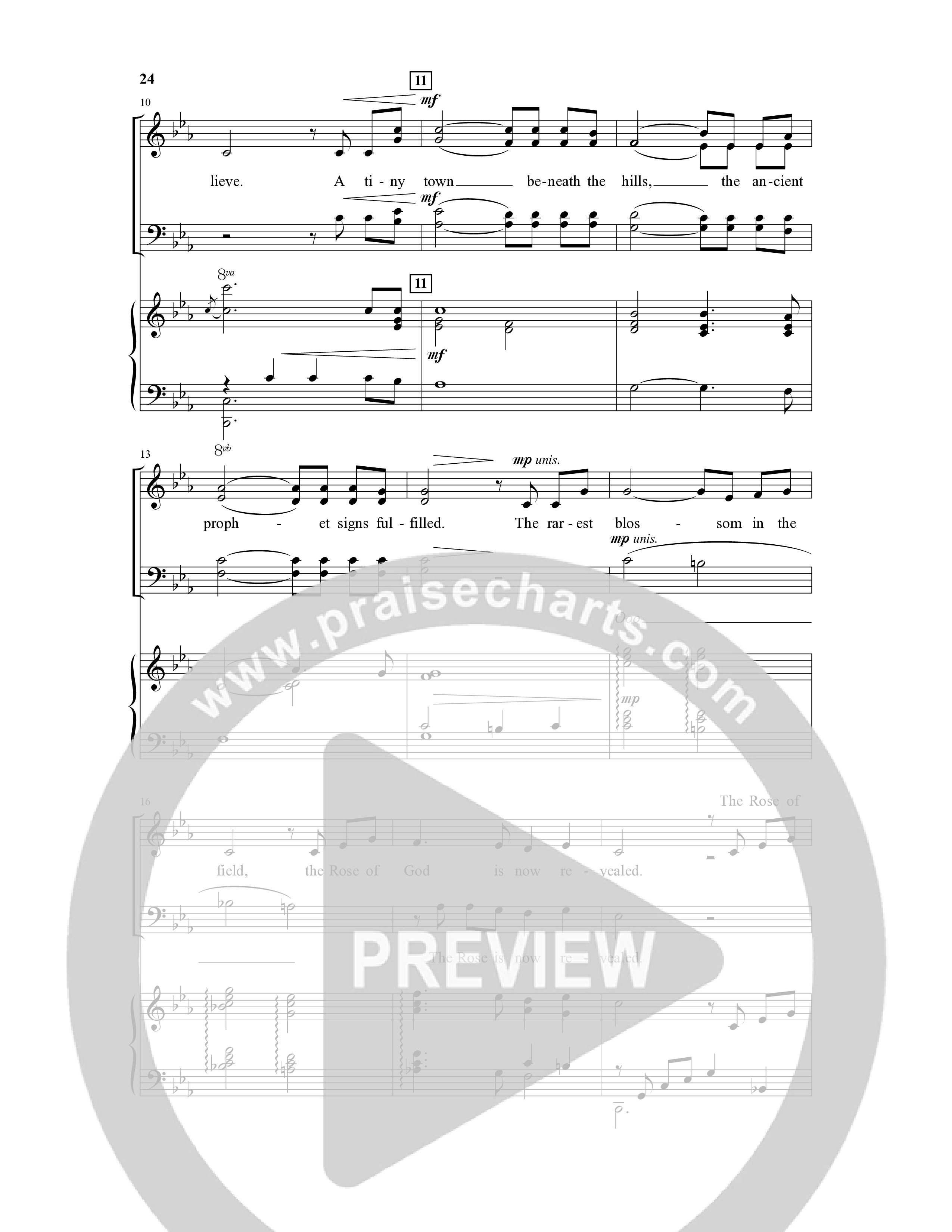 There Is A Rose (5 Song Choral Collection) Song 3 (Piano SATB) (Arr. Robert Sterling / Arr. John Parker)