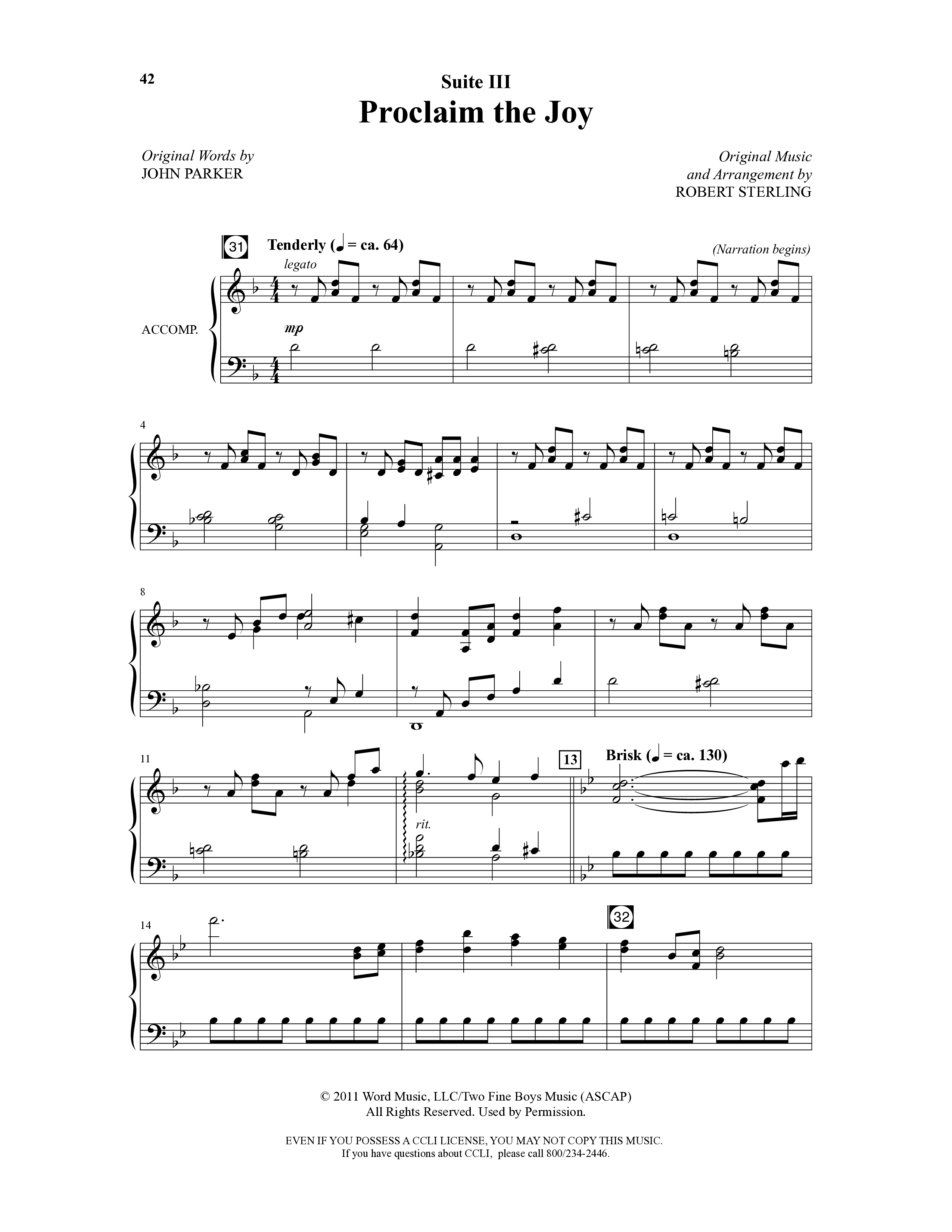 There Is A Rose (5 Song Choral Collection) Song 4 (Piano SATB) (Arr. Robert Sterling / Arr. John Parker)