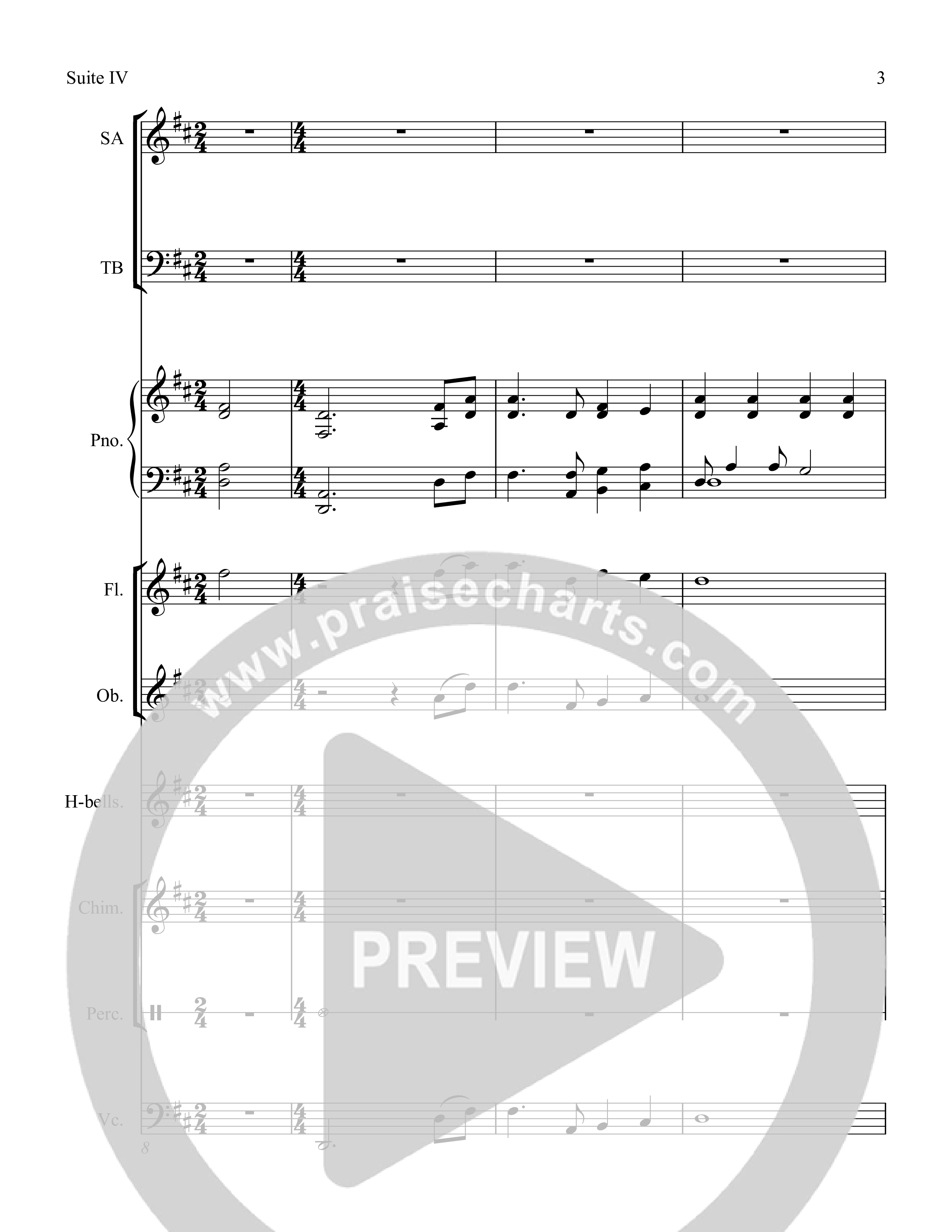 There Is A Rose (5 Song Choral Collection) Song 5 (Orchestration) (Arr. Robert Sterling / Arr. John Parker)