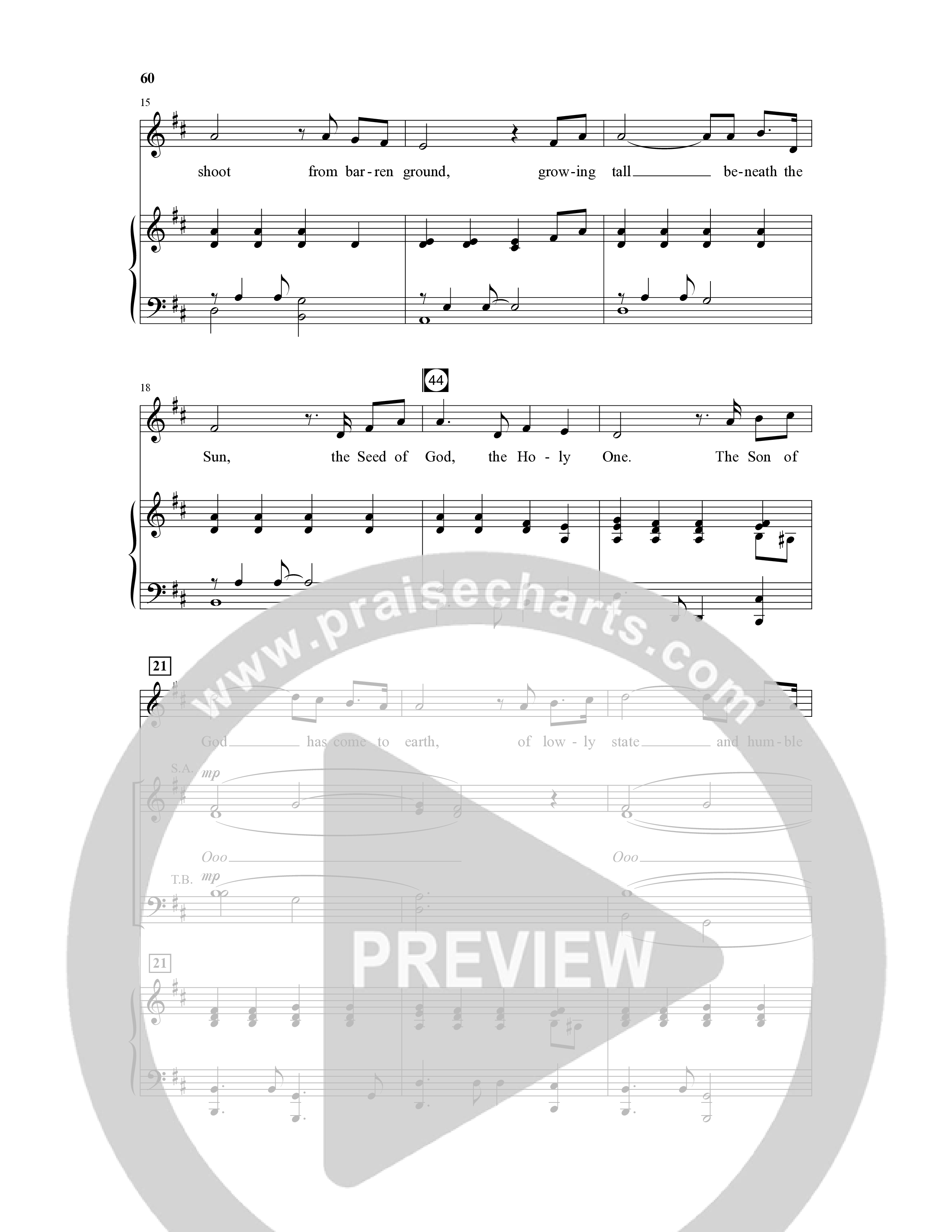 There Is A Rose (5 Song Choral Collection) Song 5 (Piano SATB) (Arr. Robert Sterling / Arr. John Parker)