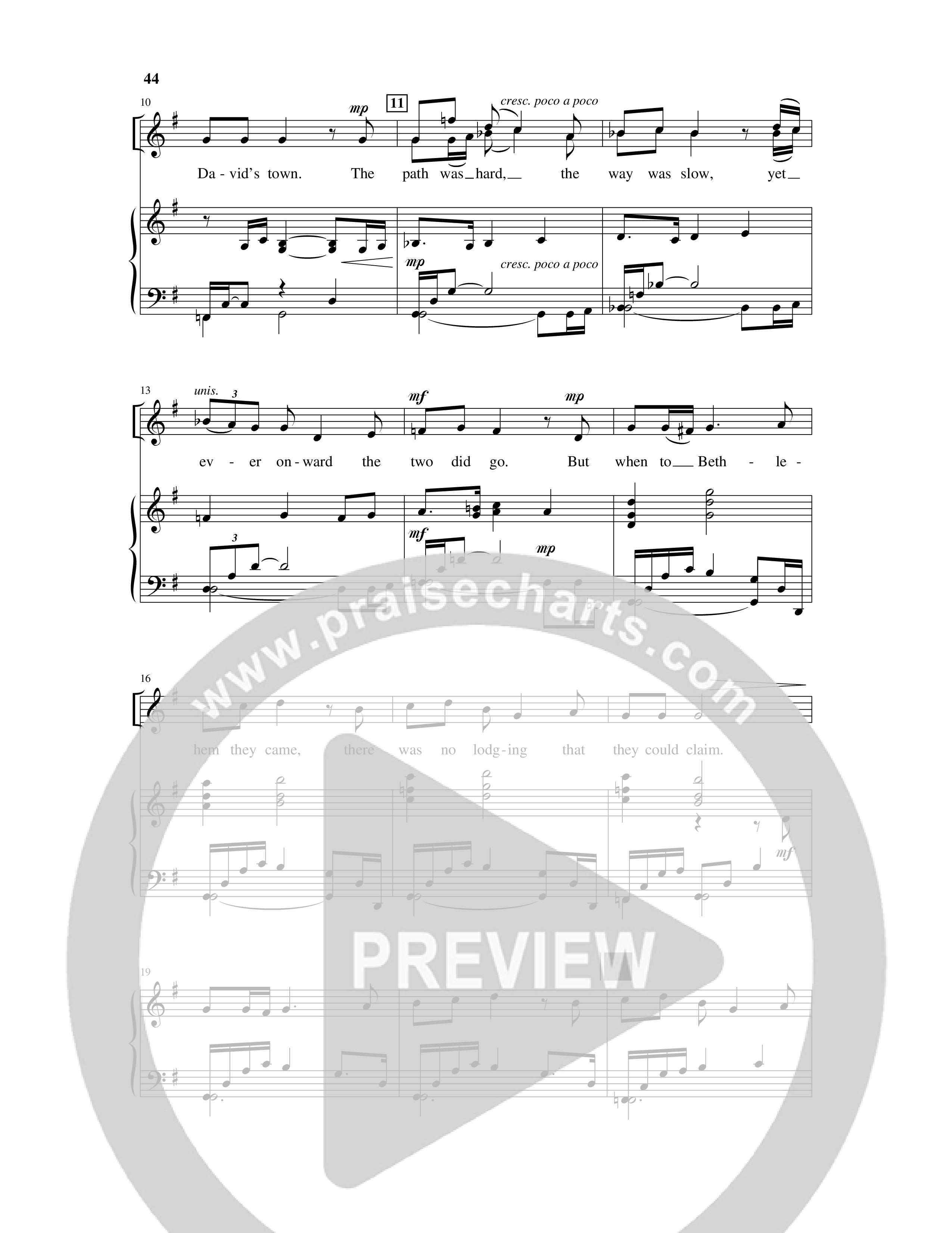 On This Shining Night (7 Song Choral Collection) Song 3 (Piano SATB) (Arr. Lee Dengler / Arr. Susan Naus Dengler / Orch. Phillip Keveren)